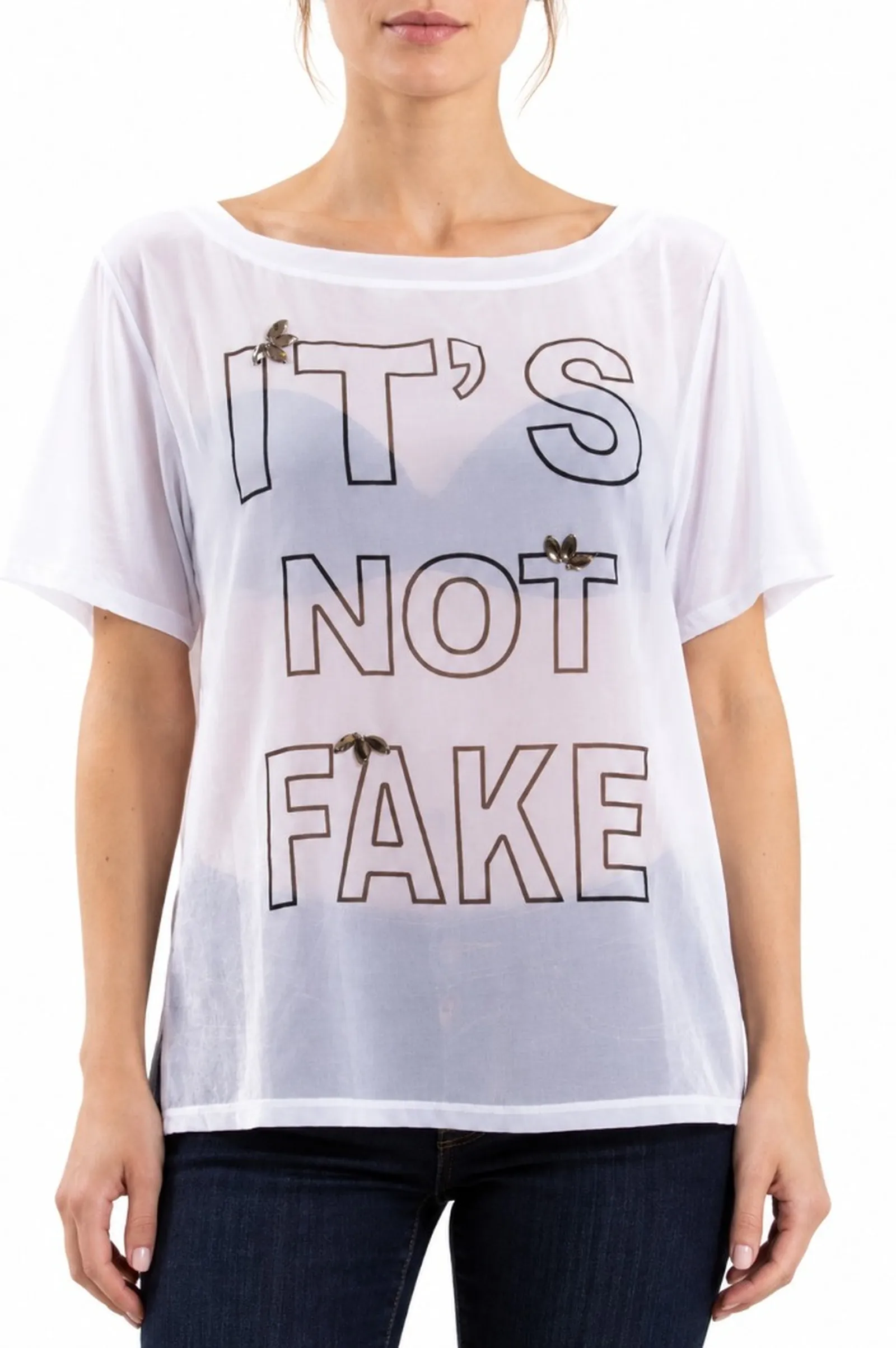 Liujo Fashion T-Shirt Bianco F14140J7120 192186