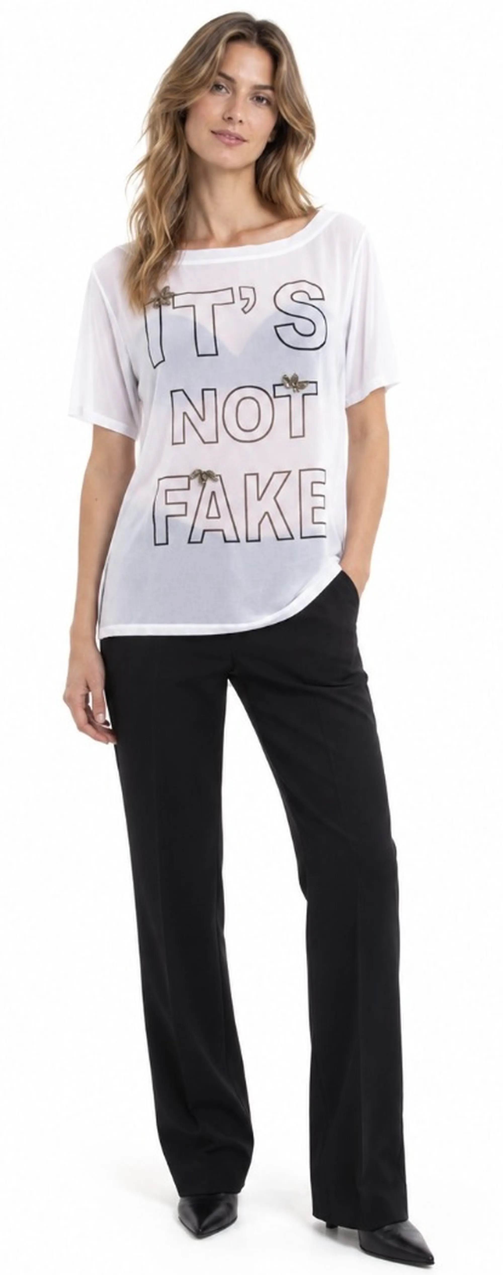 Liujo Fashion B'T-Shirt' White F14140J7120 192187