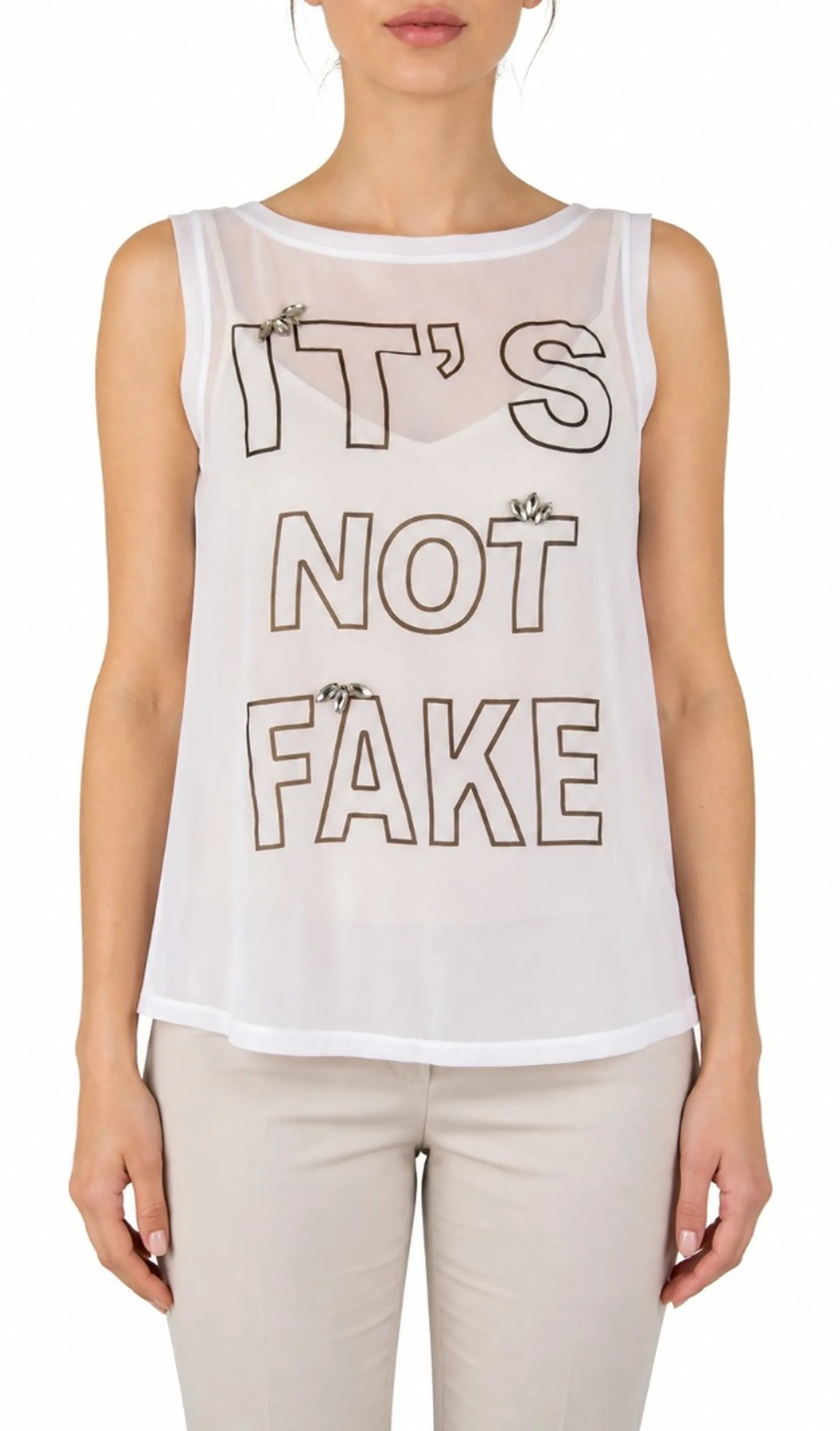 Liujo Fashion T-Shirt M/M Bianco F14141J7120 198386