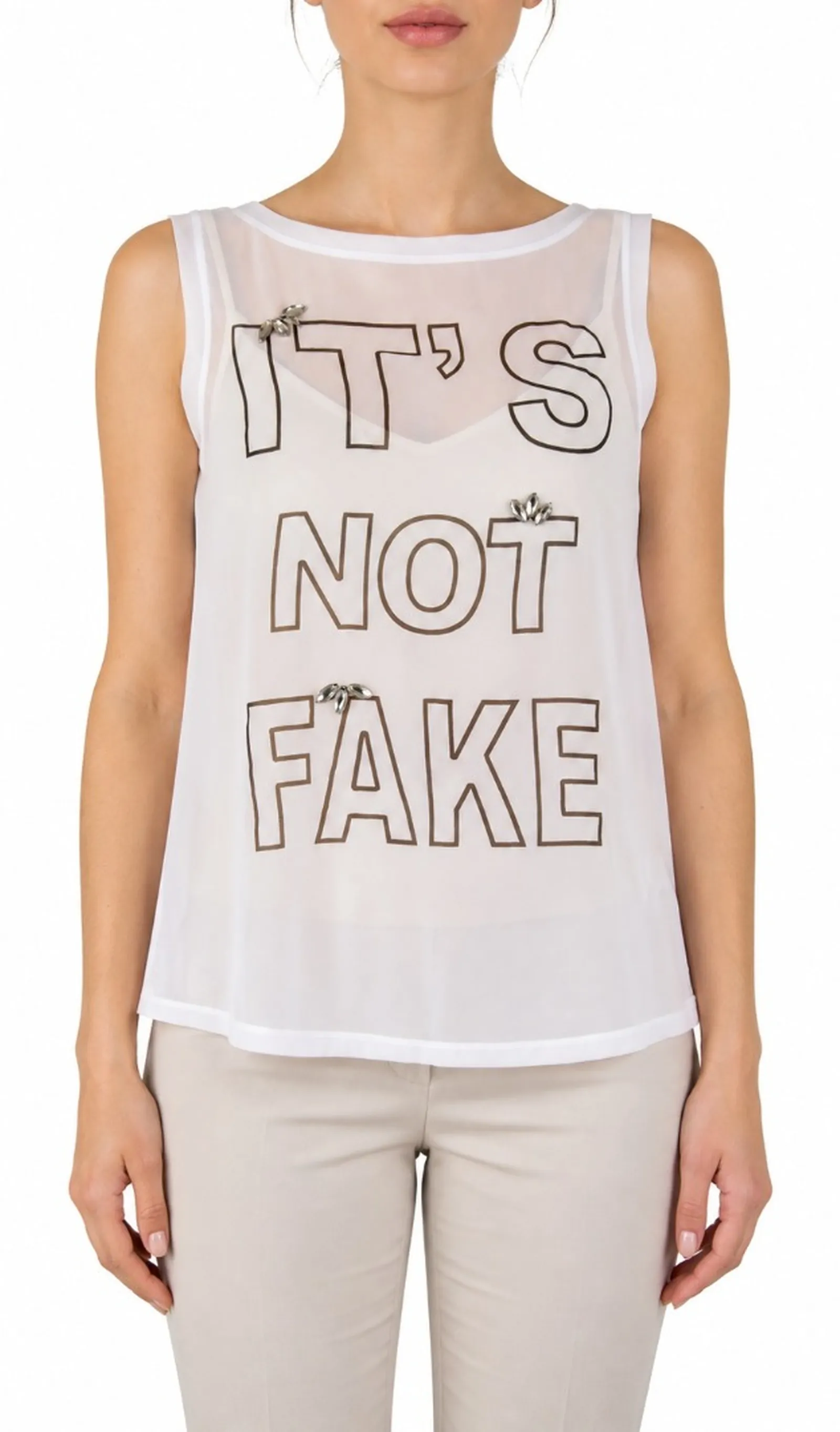 Liujo Fashion T-Shirt M/M Bianco F14141J7120 198386