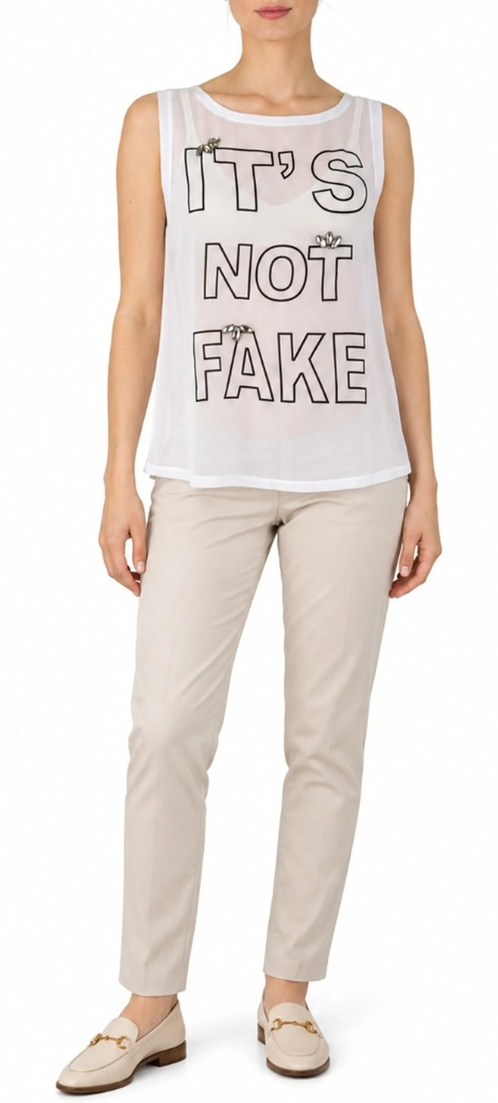 Liujo Fashion T-Shirt M/M Bianco F14141J7120 198388
