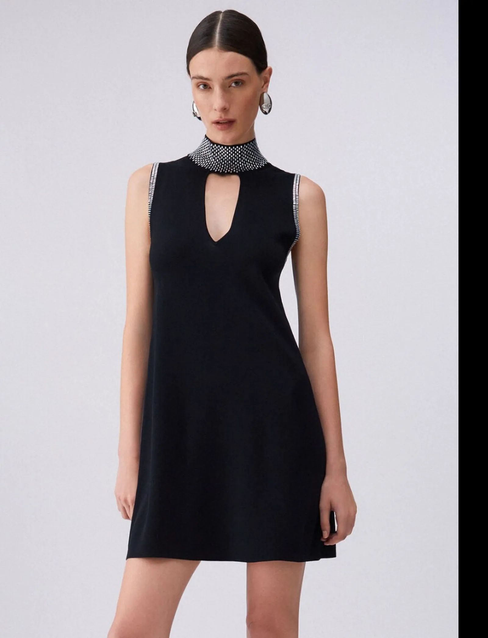 Liujo Jeans Abito Nero Wa6223Ms55N 173532