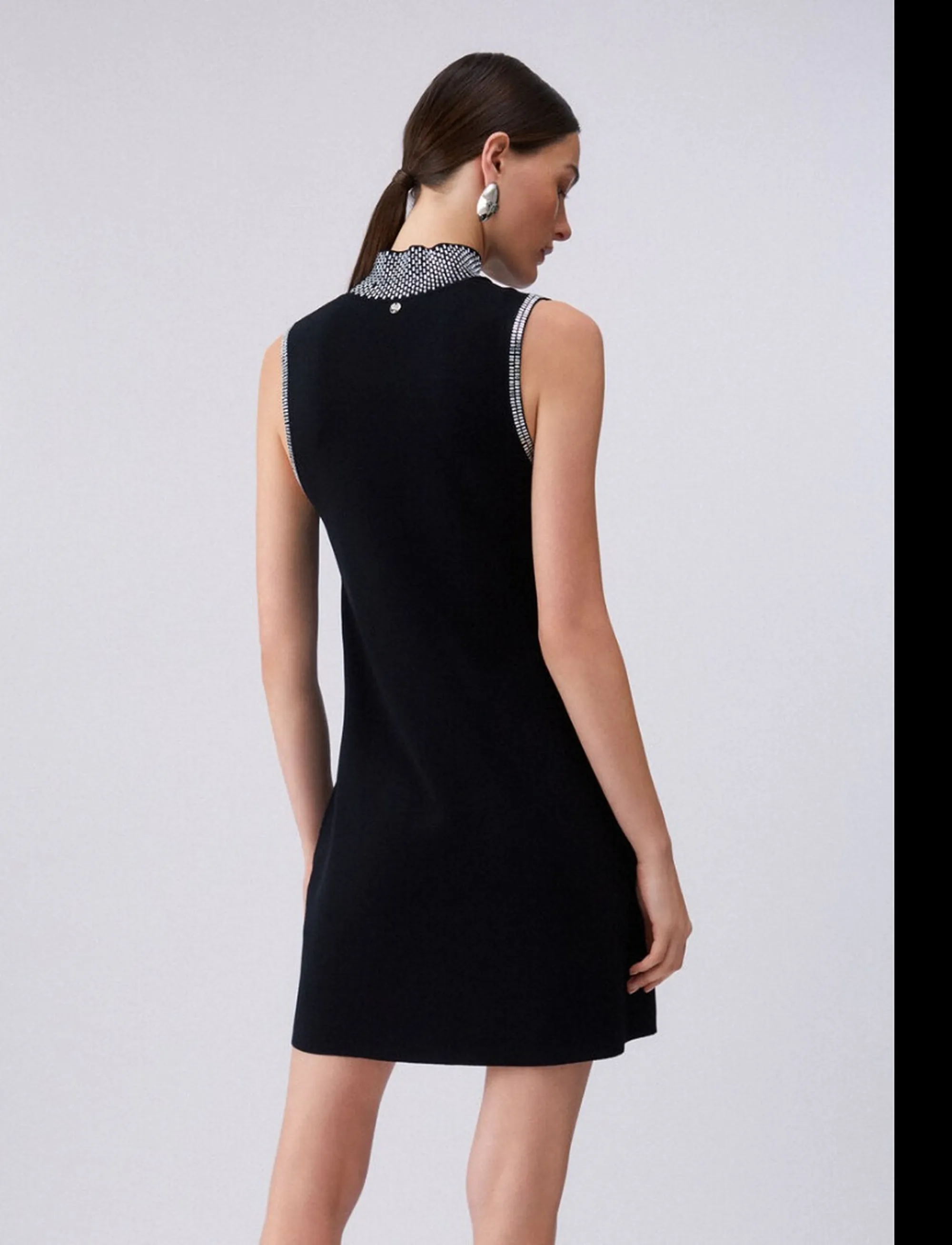 Liujo Jeans Abito Nero Wa6223Ms55N 173534