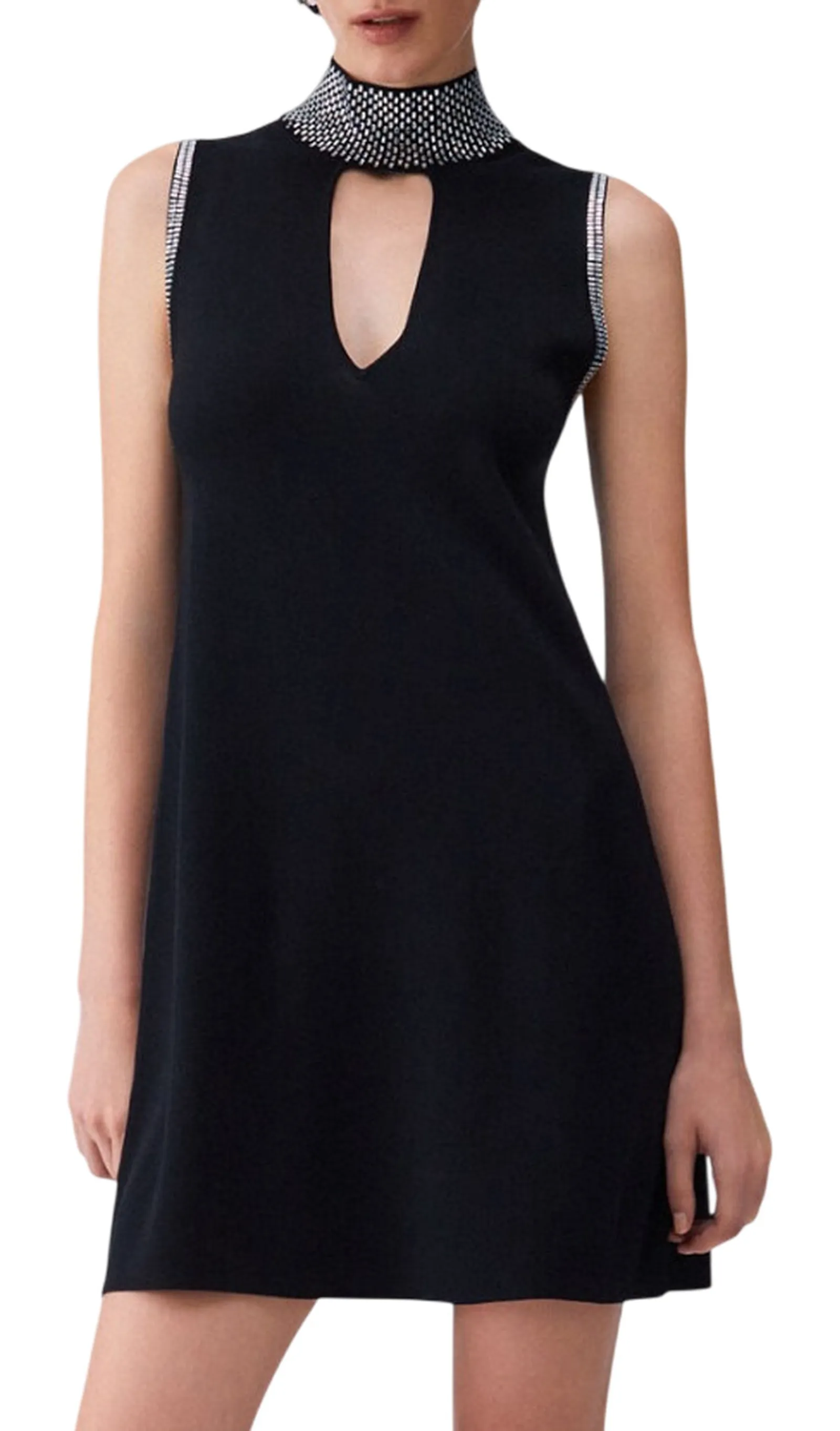 Liujo Jeans Abito Nero Wa6223Ms55N 177657