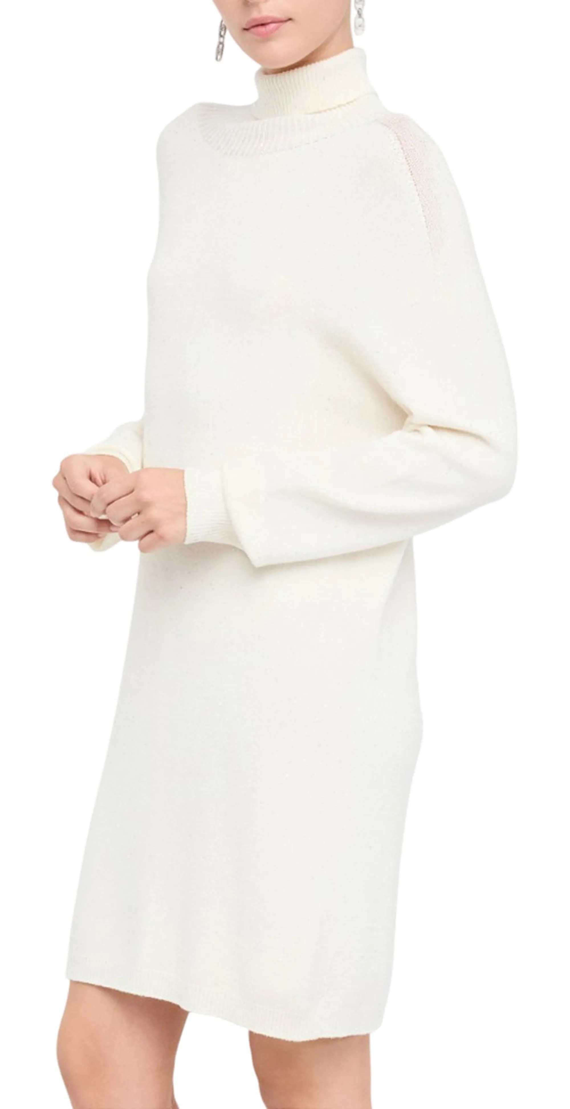 Liujo Jeans B'Dress With Micro Sequins' White Mf5484Ma27R 156619
