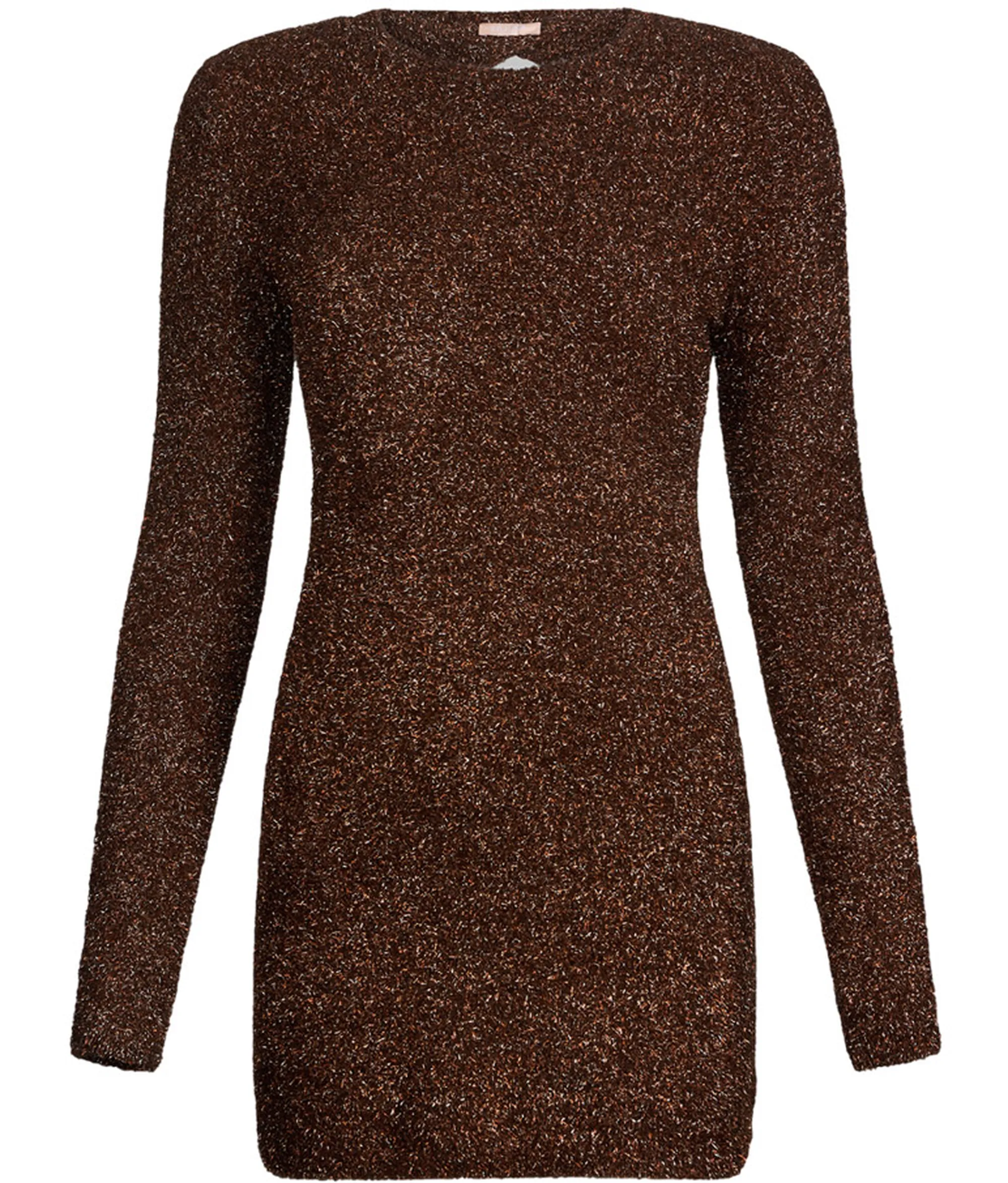 Liujo Jeans B'Knit Dress With Padded Shoulder Straps' Rust Mf5236Ma10R 156674
