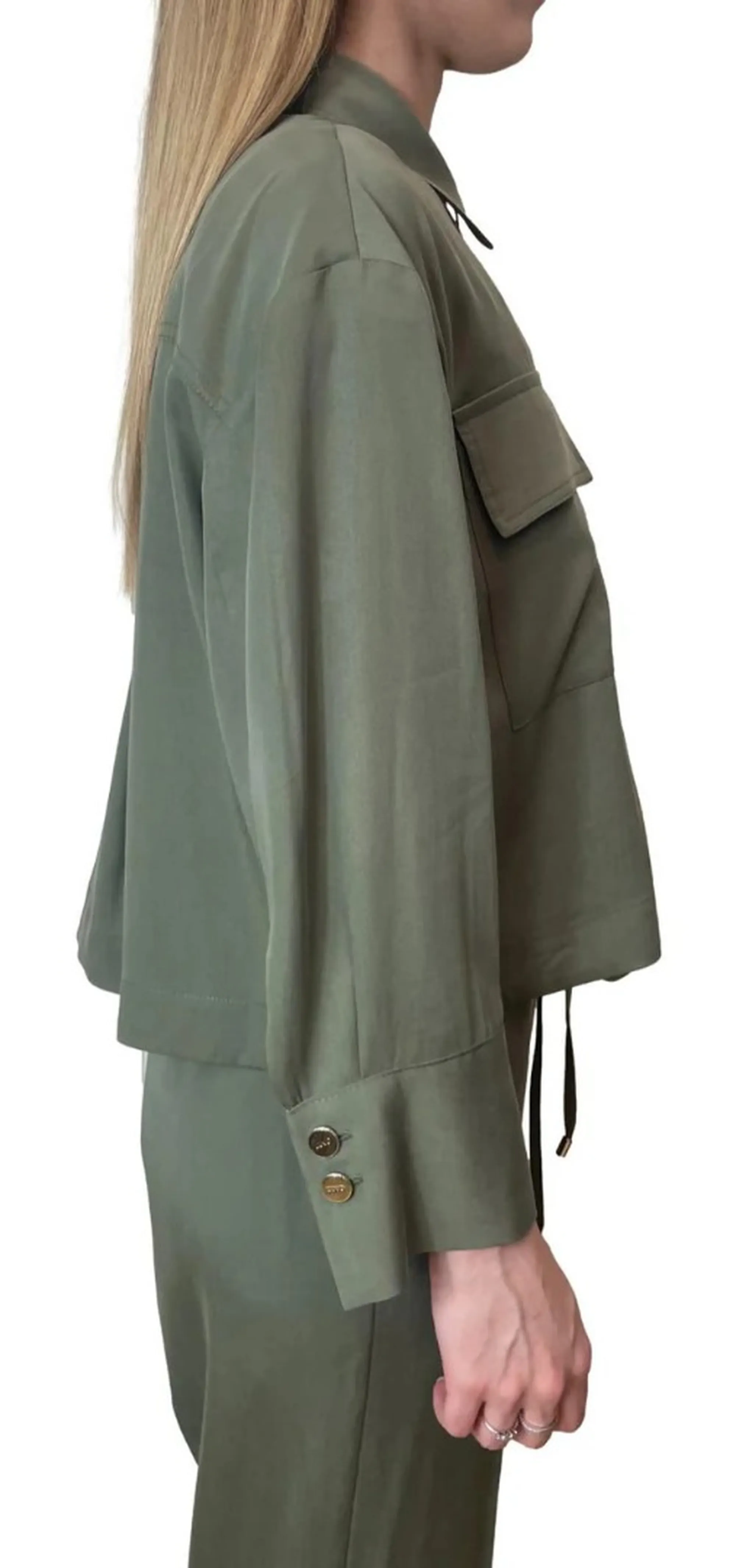 Liujo Jeans Camicia Oliva Wa6265T414A 173491