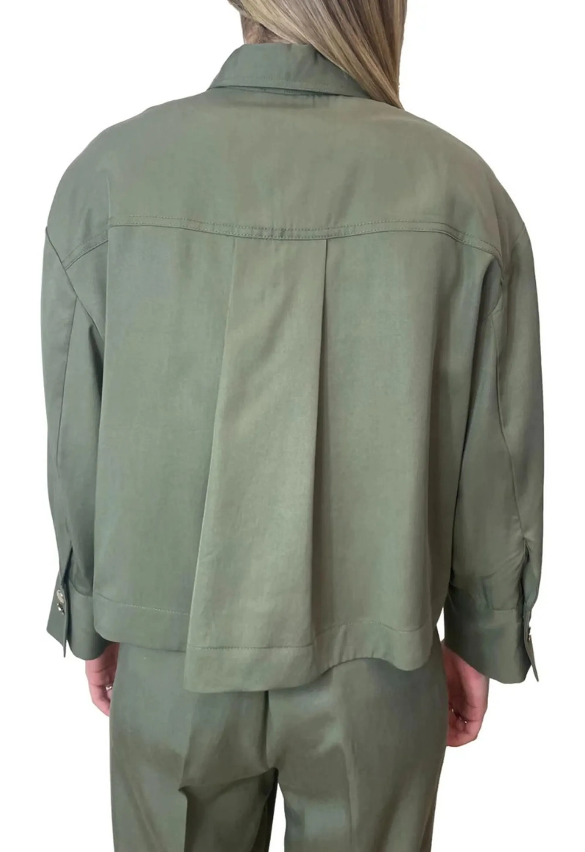 Liujo Jeans Camicia Oliva Wa6265T414A 173492