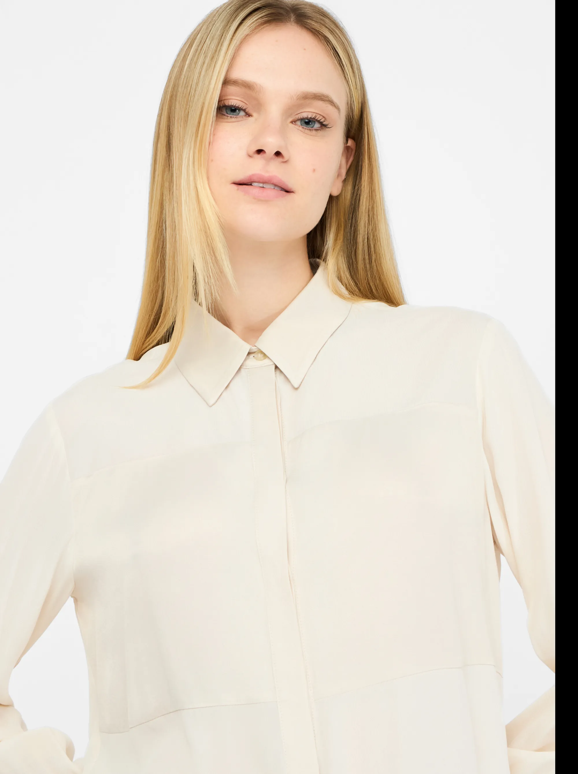 Liujo Jeans B'Crepe Shirt' Beige Mf5106T2578 156298