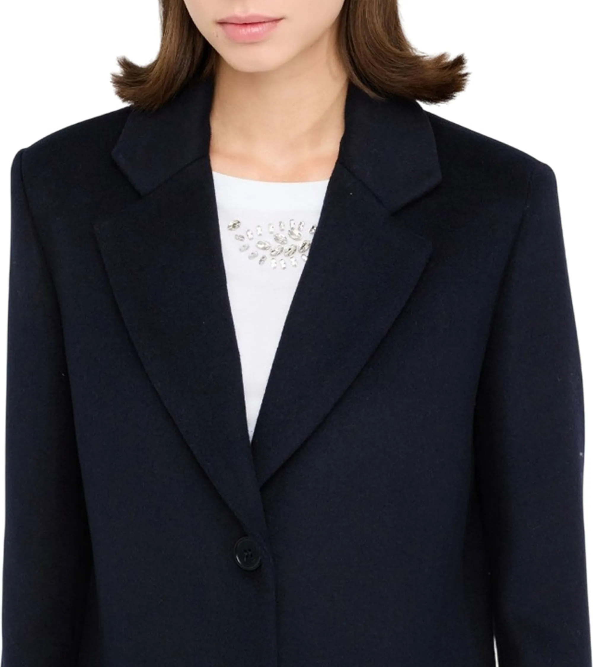 Liujo Jeans Cappotto Blu Mf5149T165A 165403