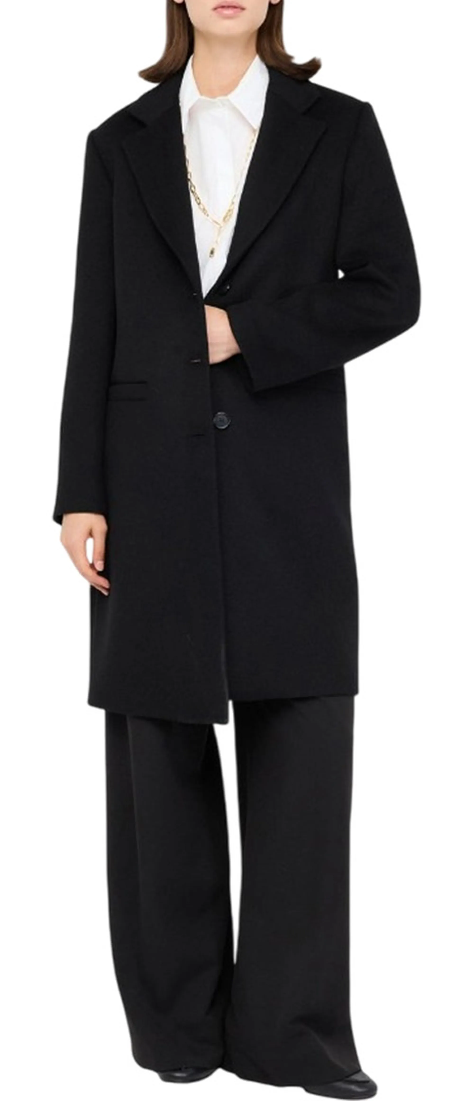 Liujo Jeans Cappotto Nero Mf5149T165A 165412