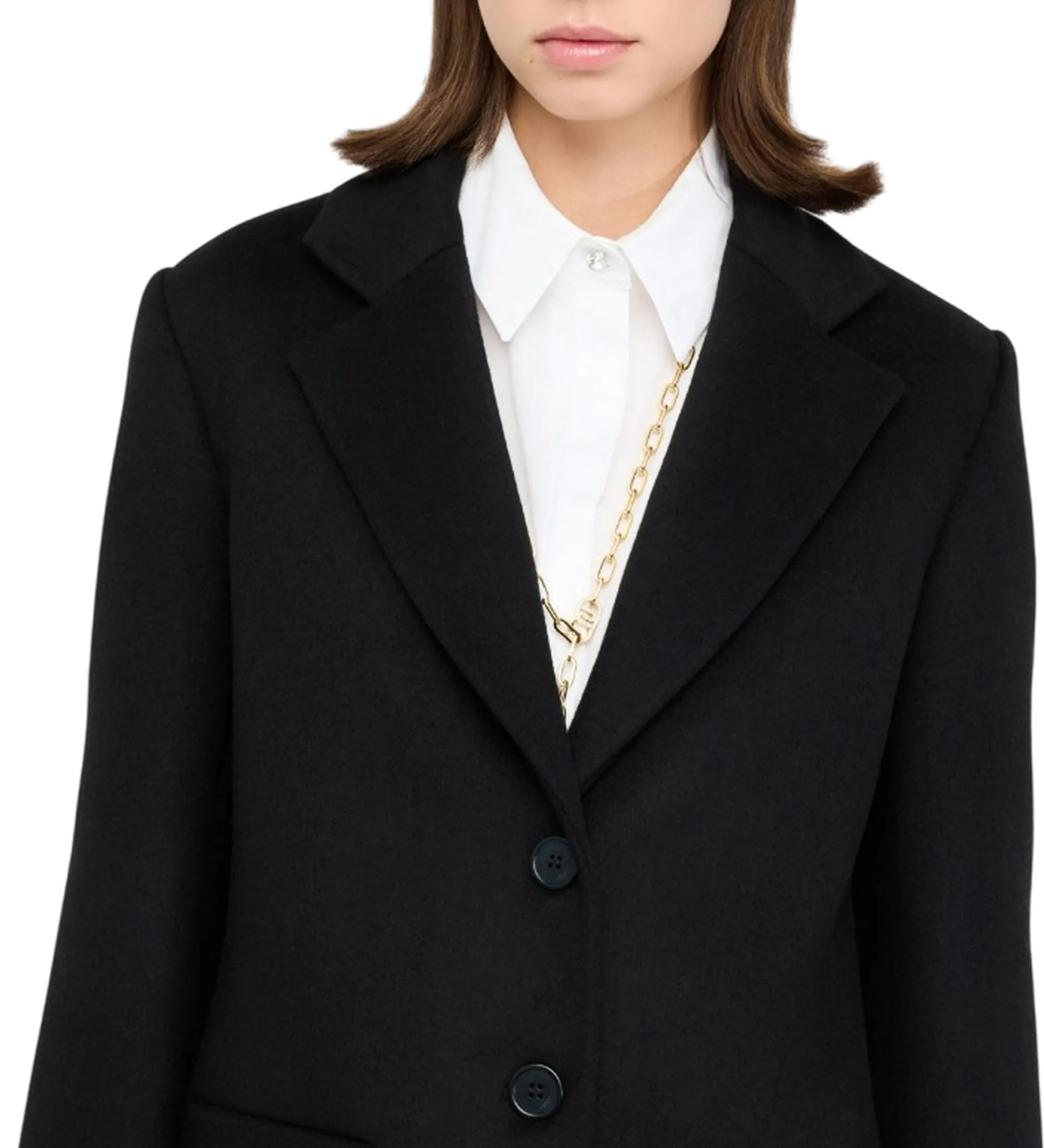 Liujo Jeans Cappotto Nero Mf5149T165A 165415