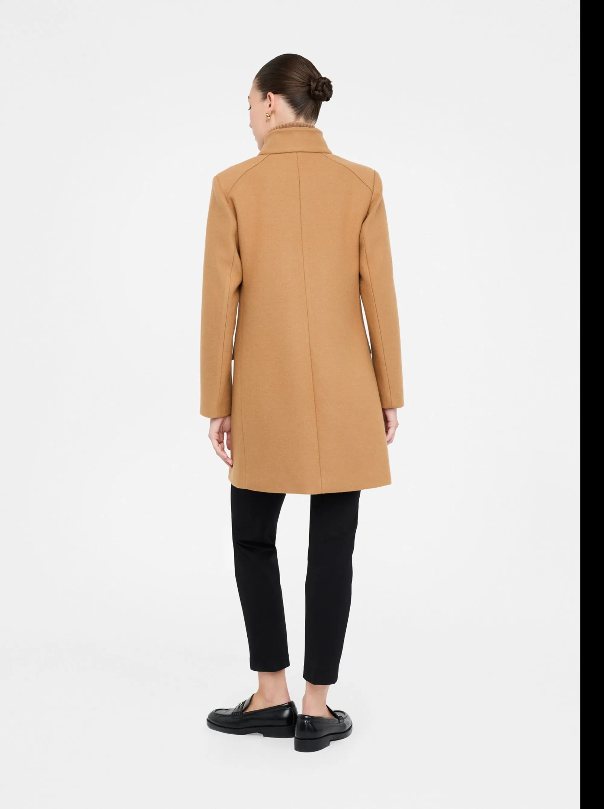 Liujo Jeans B'Double Cloth Coat' Beige Mf5119J4873 156235