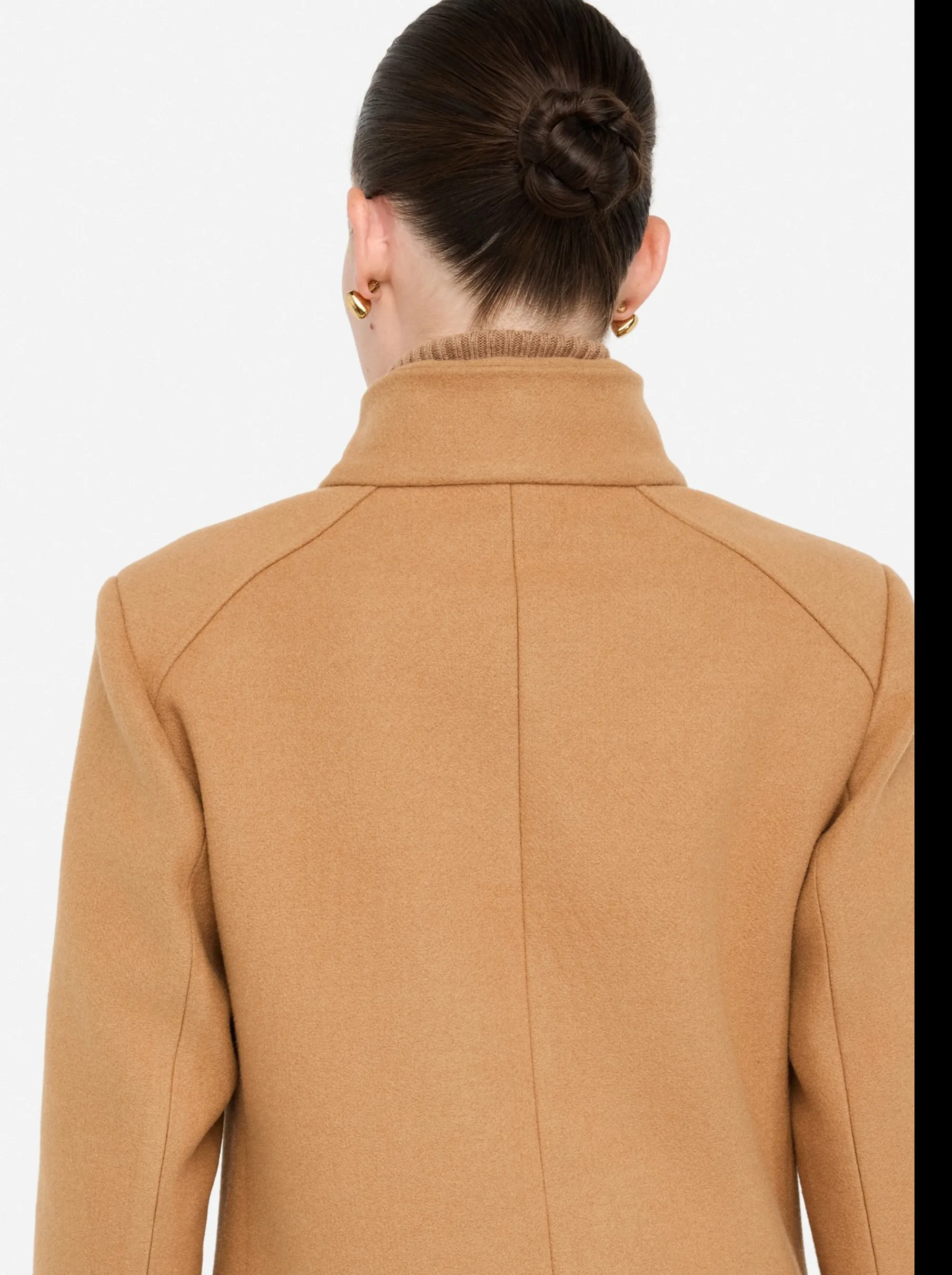 Liujo Jeans B'Double Cloth Coat' Beige Mf5119J4873 156236