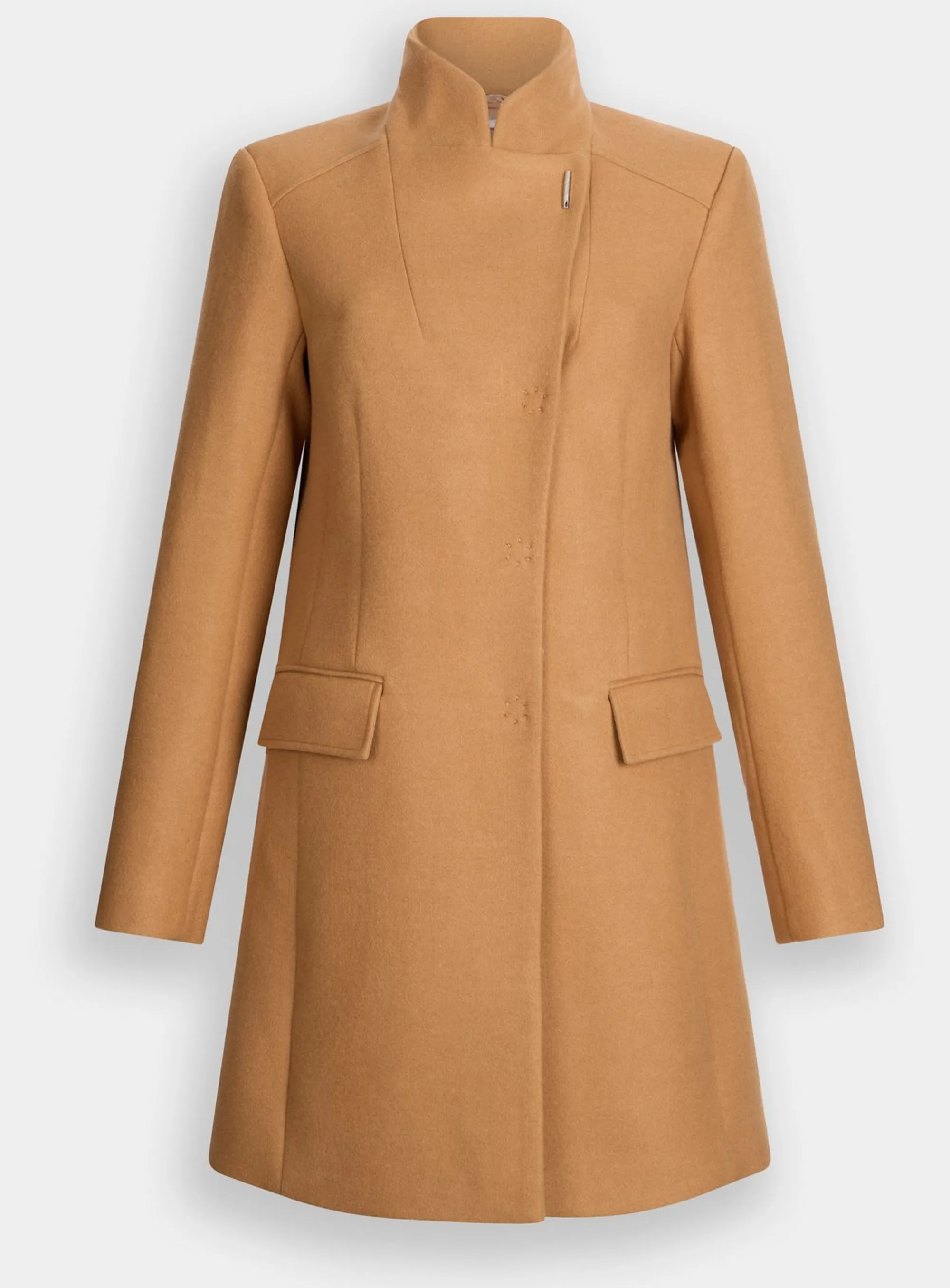 Liujo Jeans B'Double Cloth Coat' Beige Mf5119J4873 156239