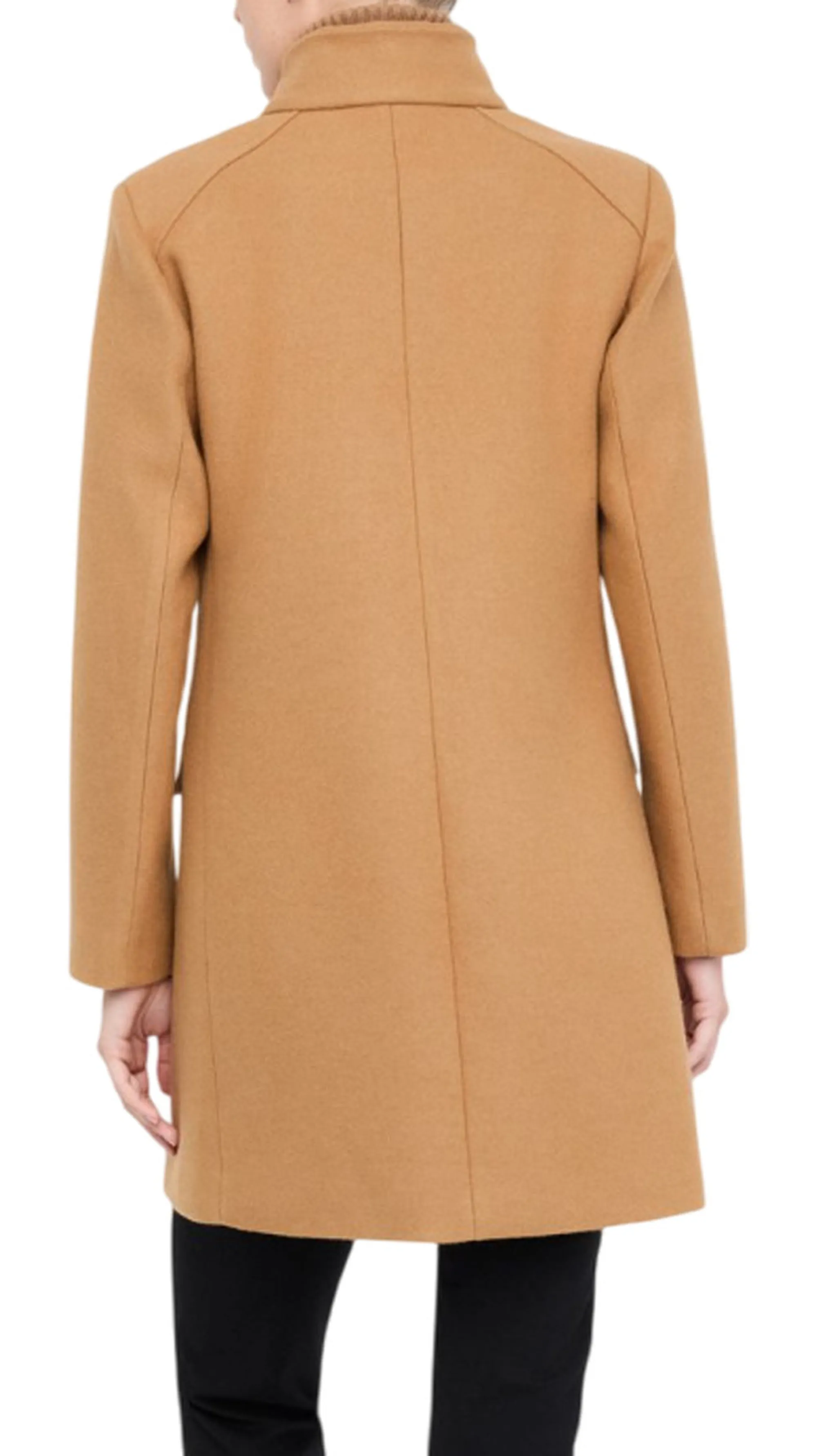 Liujo Jeans Cappotto In Panno Doppio Beige Mf5119J4873 156882