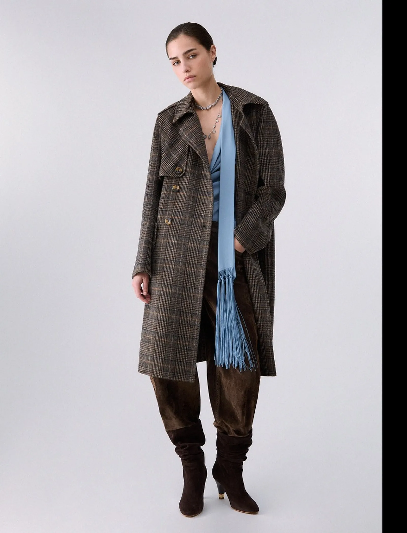 Liujo Jeans Cappotto Lungo In Lana Liujo Cammello Wf6006T677A 185543