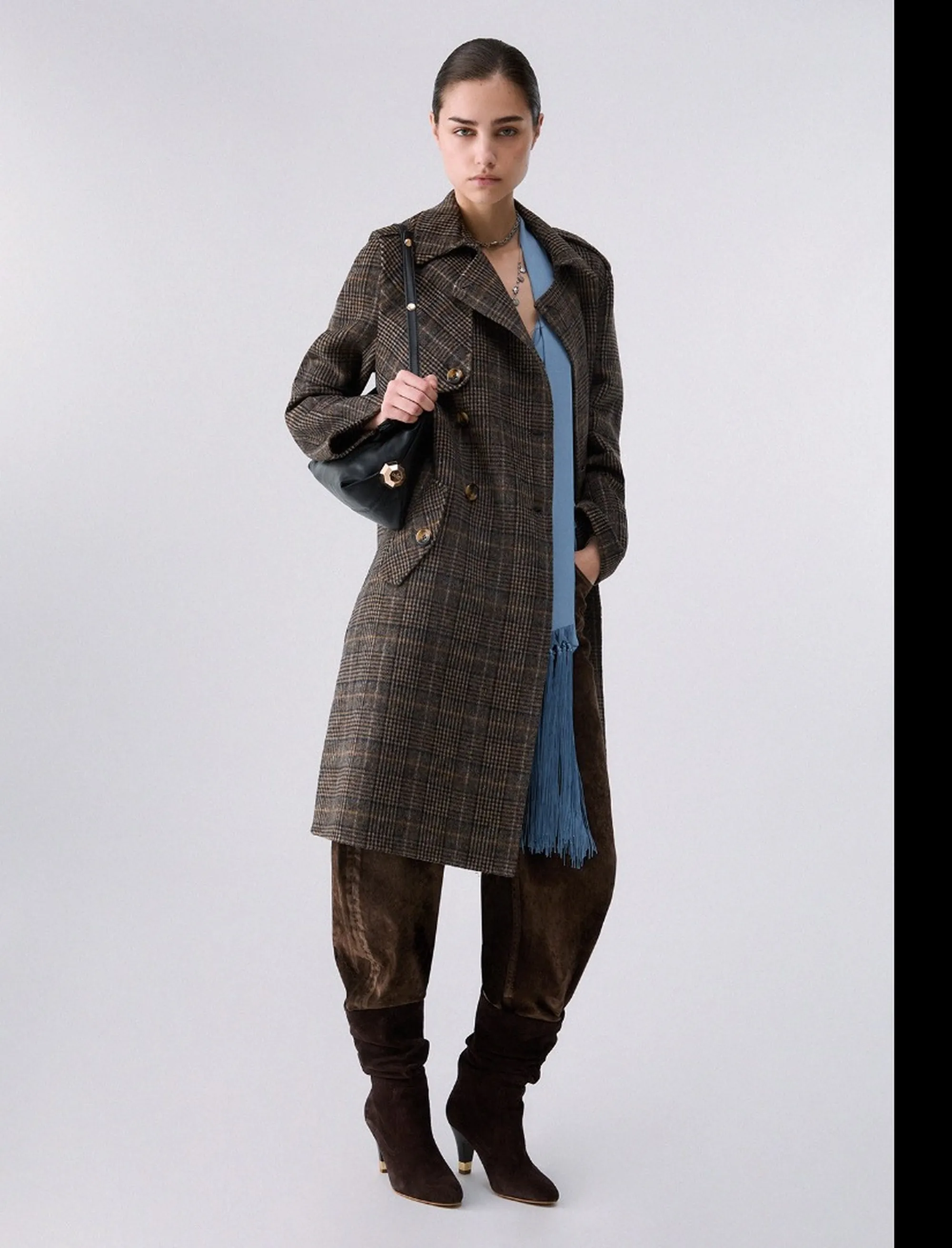 Liujo Jeans B'Liujo Long Wool Coat' Camel Wf6006T677A 185546
