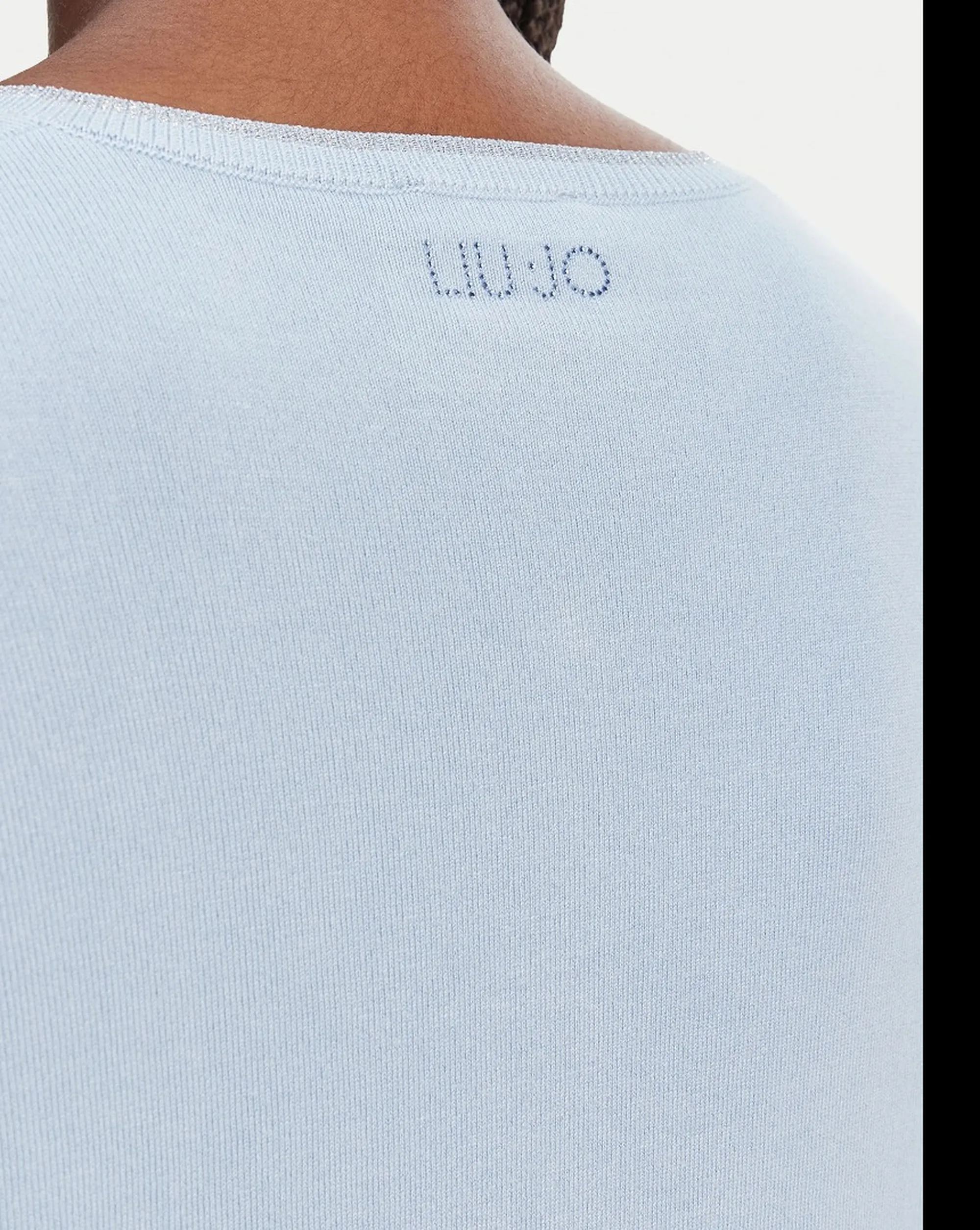 Liujo Jeans Cardigan Azzurro Wa6280Ms49I 173877