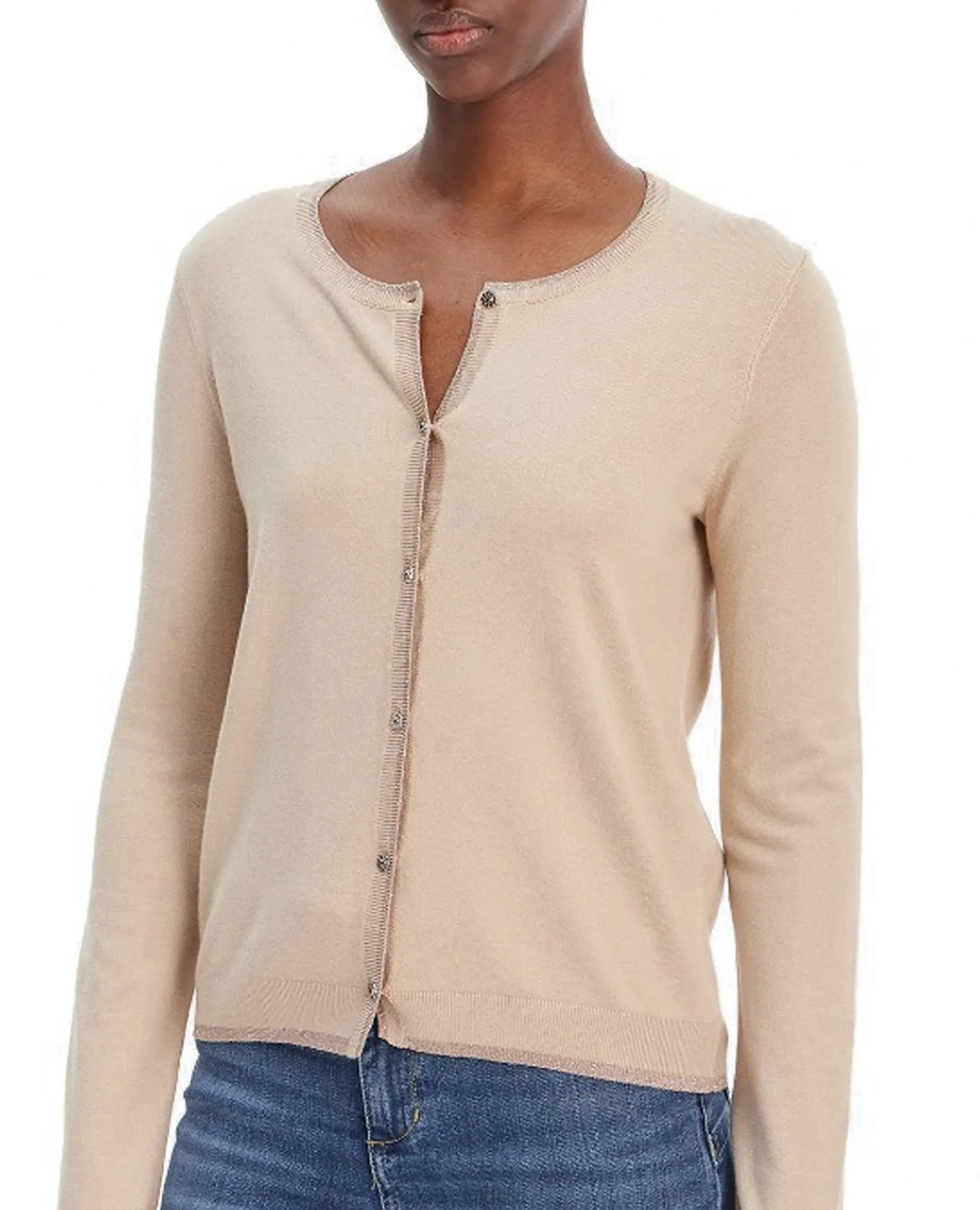 Liujo Jeans B'Cardigan ' Cream Wa6280Ms49I 177648