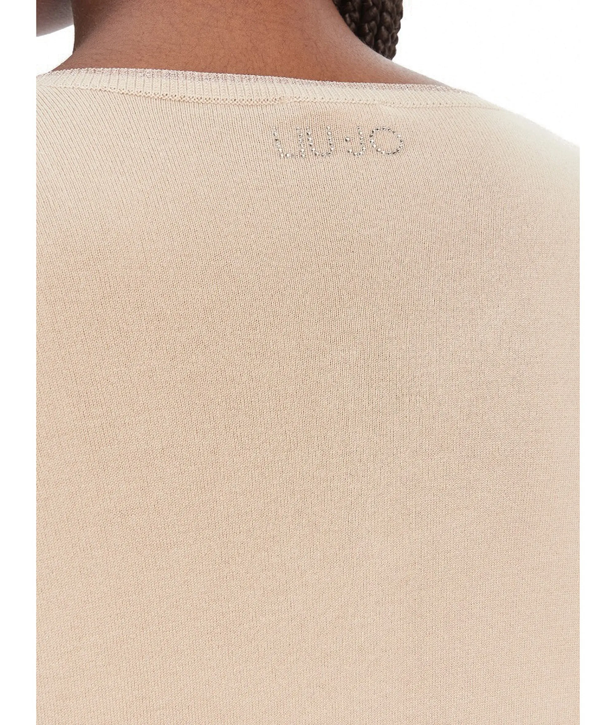 Liujo Jeans B'Cardigan ' Cream Wa6280Ms49I 177651