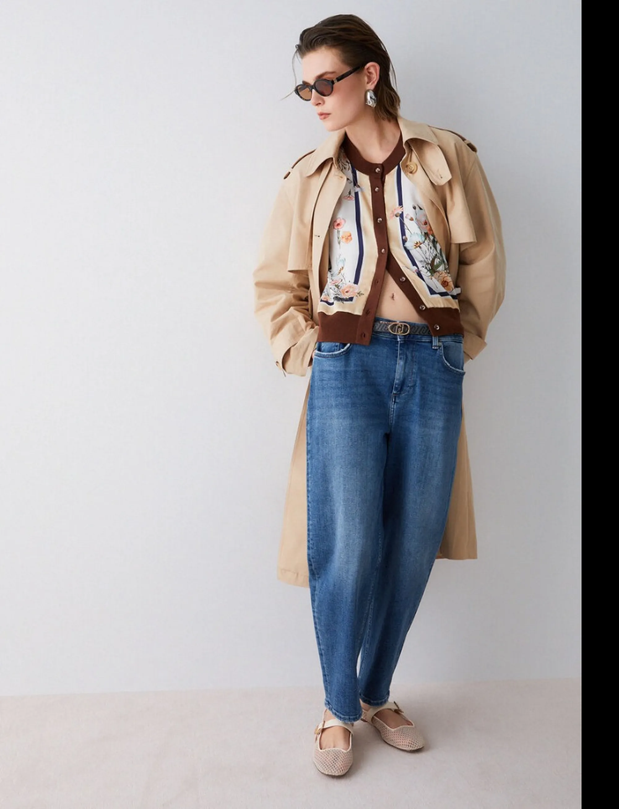 Liujo Jeans Cardigan Multicolor Wa6384Ms49I 174399