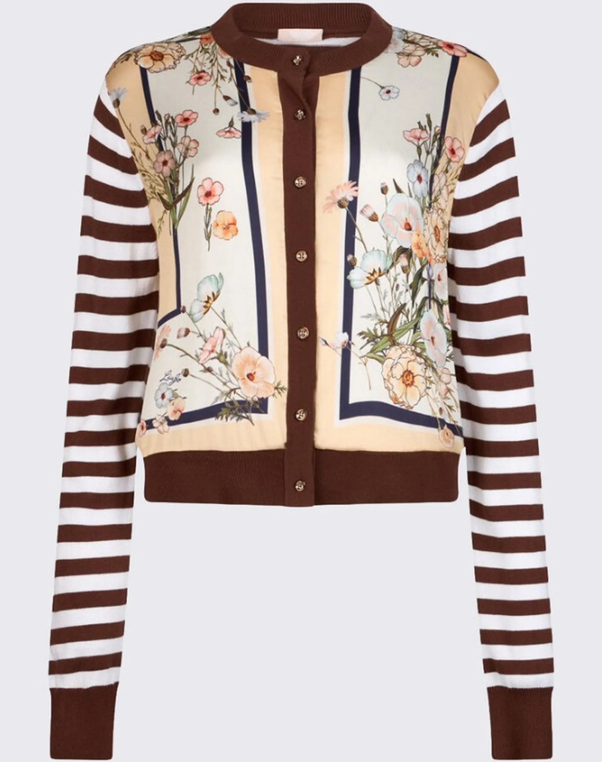 Liujo Jeans Cardigan Multicolor Wa6384Ms49I 174404