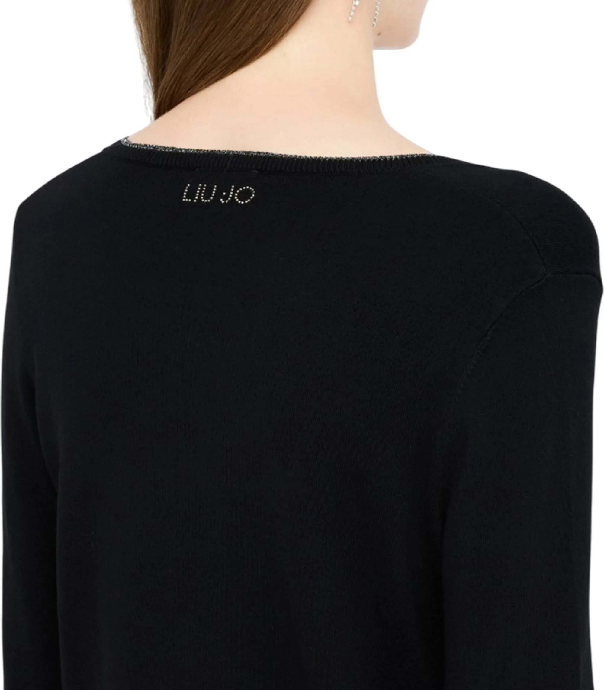 Liujo Jeans B'Cardigan ' Black Mf5225Ms49I 156739