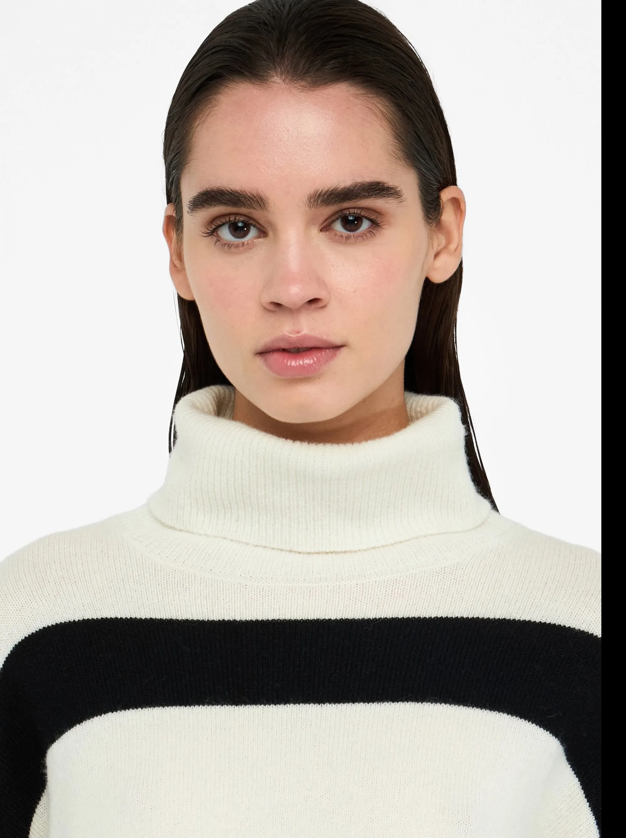 Liujo Jeans B'Wool Turtleneck' White Mf5127Ms009 156358