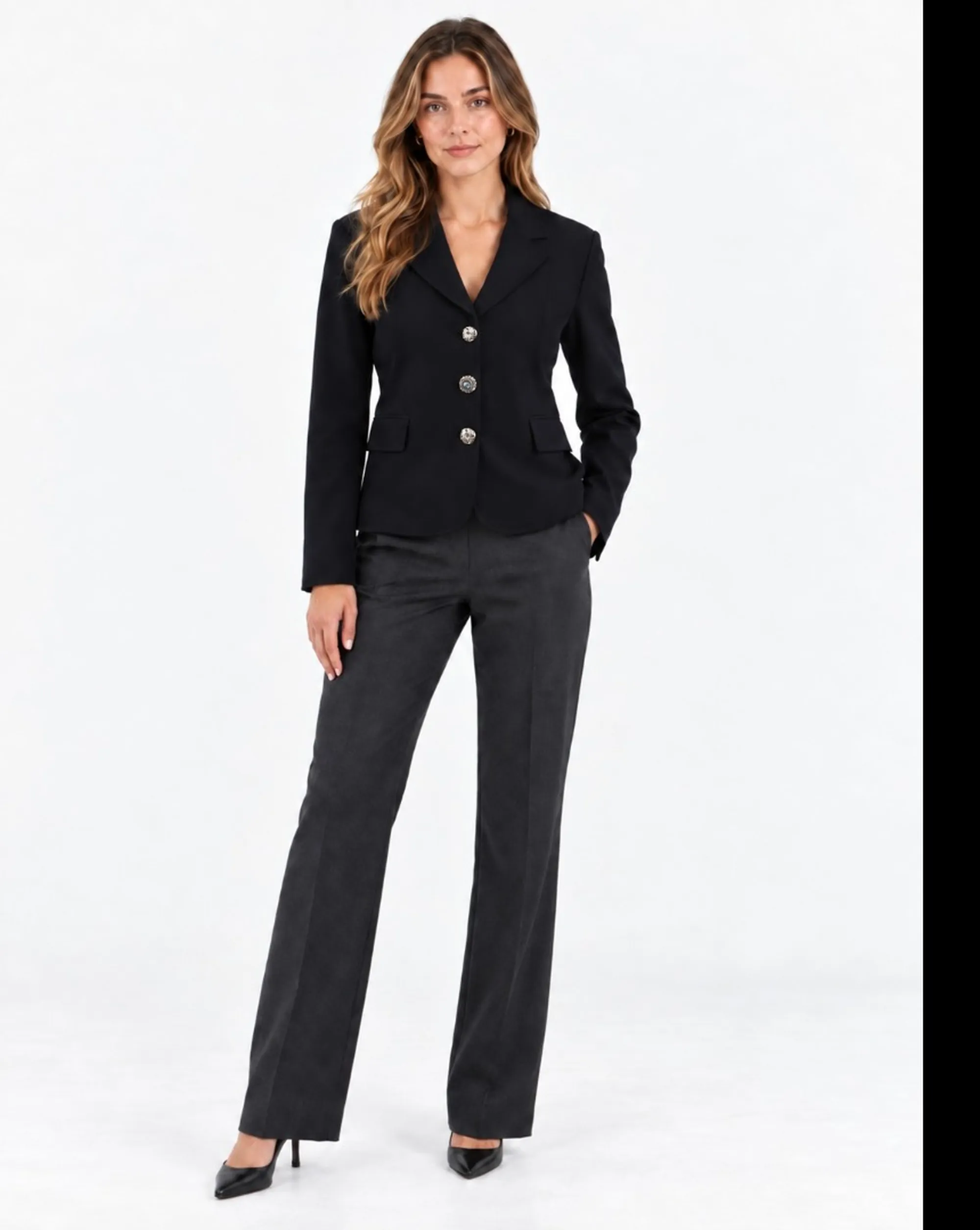 Liujo Jeans Giacca Fittata Nero Wf6283J9189 188620