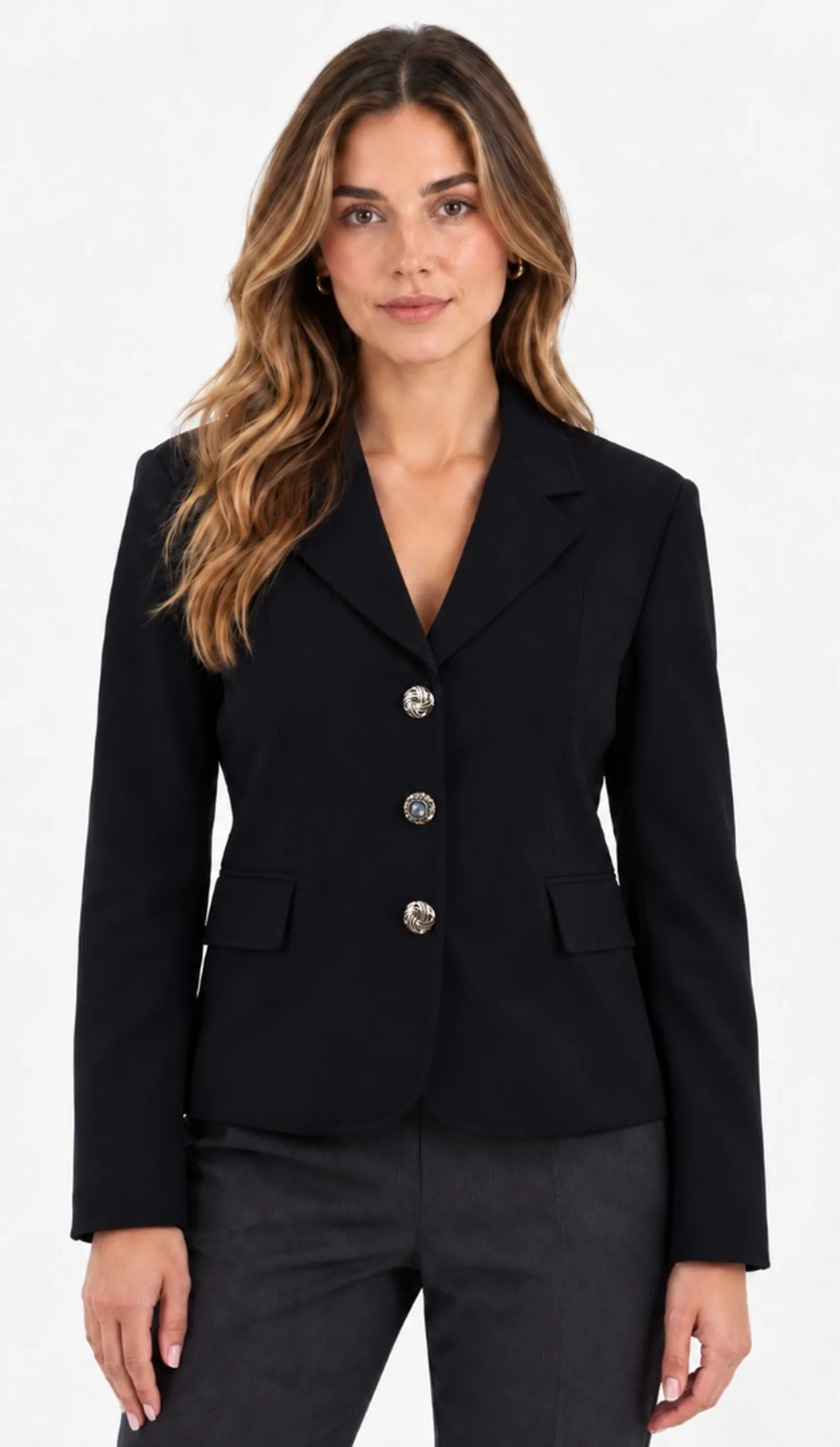 Liujo Jeans Giacca Fittata Nero Wf6283J9189 188621