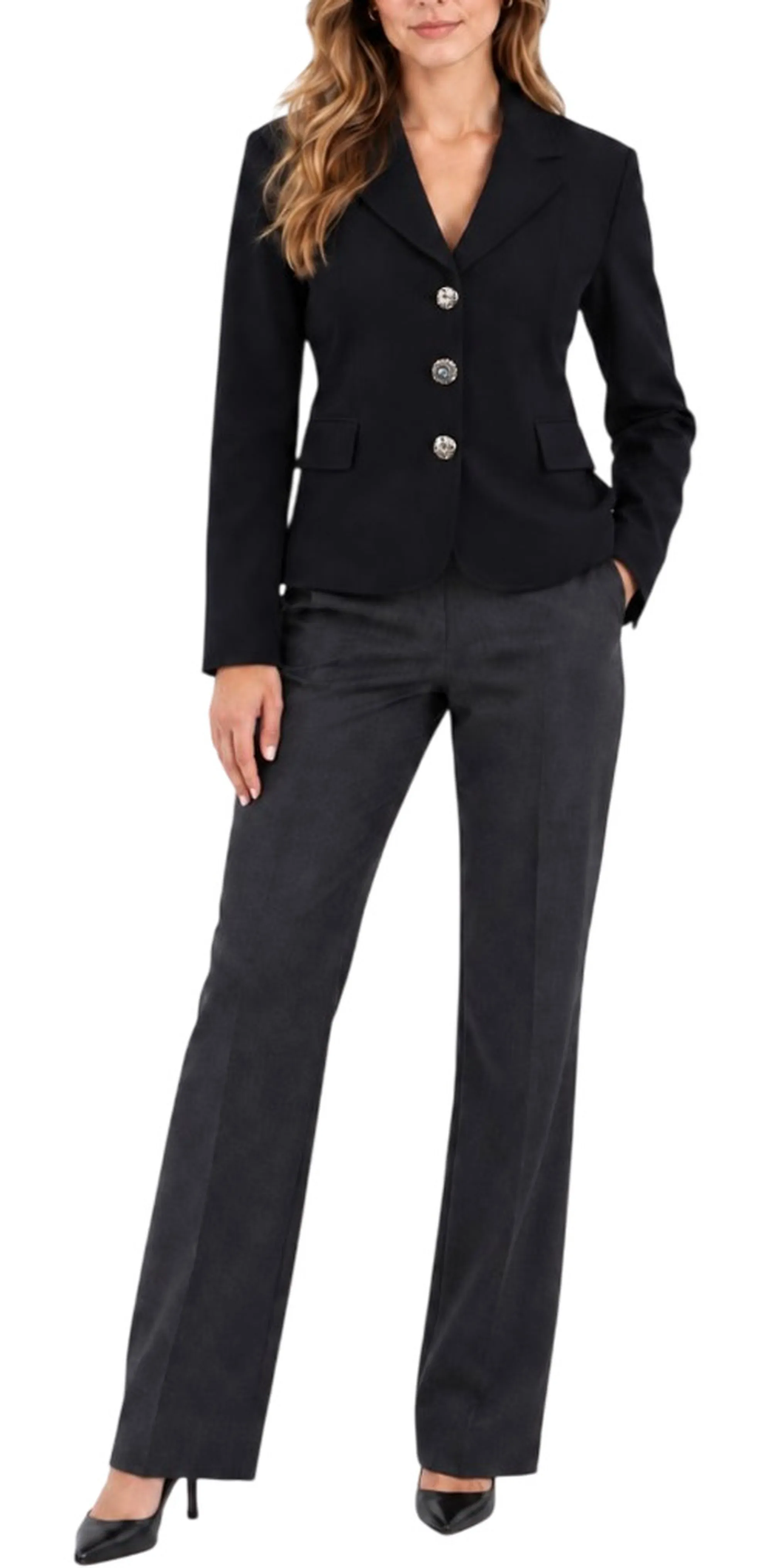 Liujo Jeans B'Fitted Jacket' Black Wf6283J9189 189046