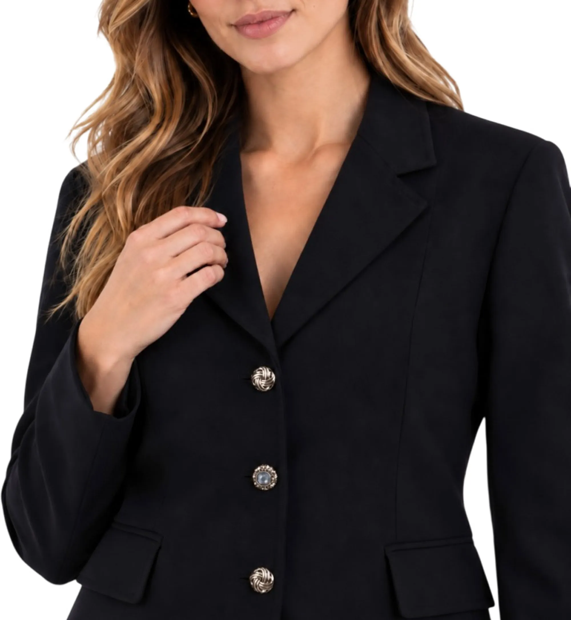 Liujo Jeans B'Fitted Jacket' Black Wf6283J9189 189052