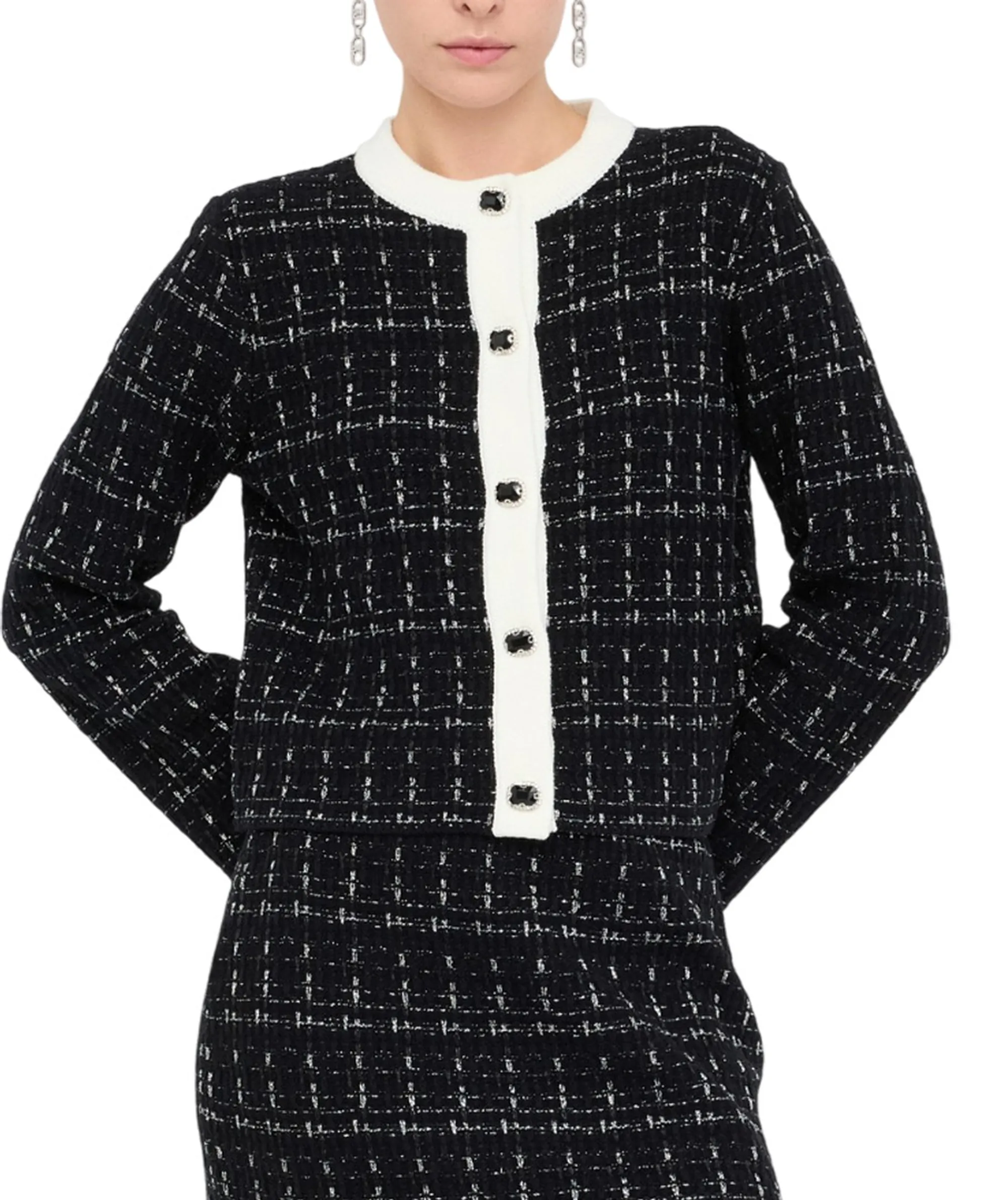 Liujo Jeans B'Wool Blend Jacket' Black Mf5520Ma25R 156596