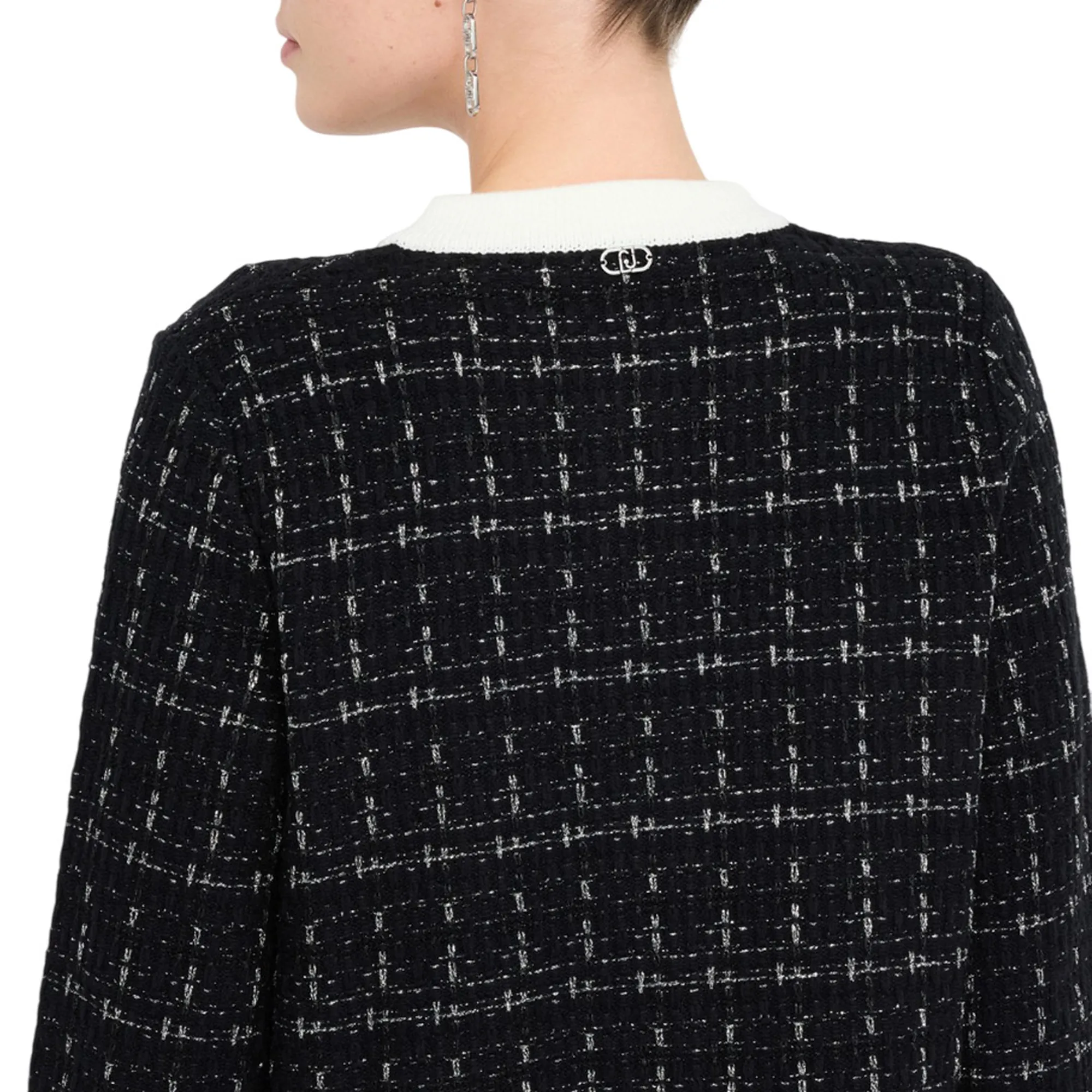 Liujo Jeans B'Wool Blend Jacket' Black Mf5520Ma25R 156607
