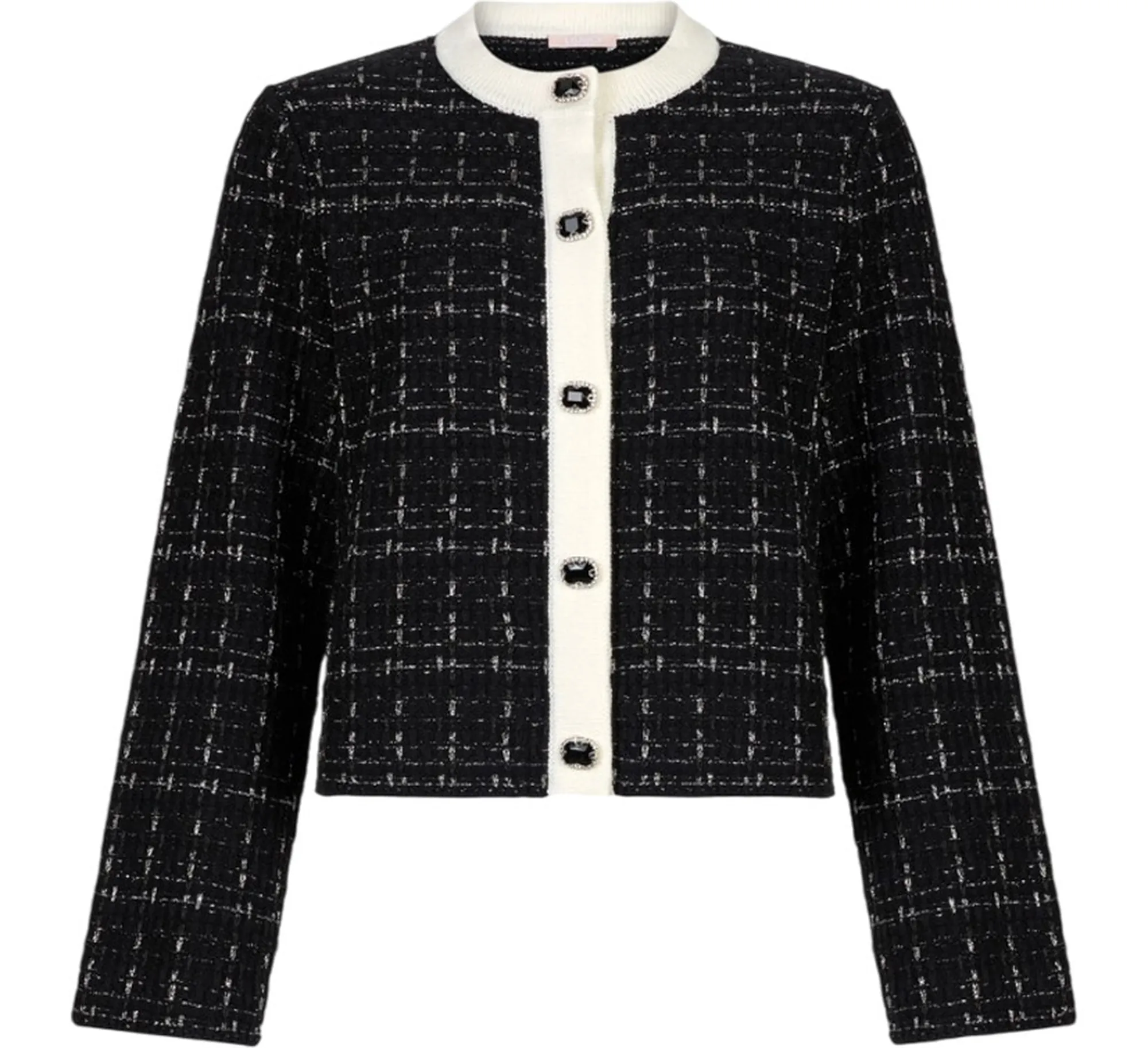 Liujo Jeans B'Wool Blend Jacket' Black Mf5520Ma25R 156608
