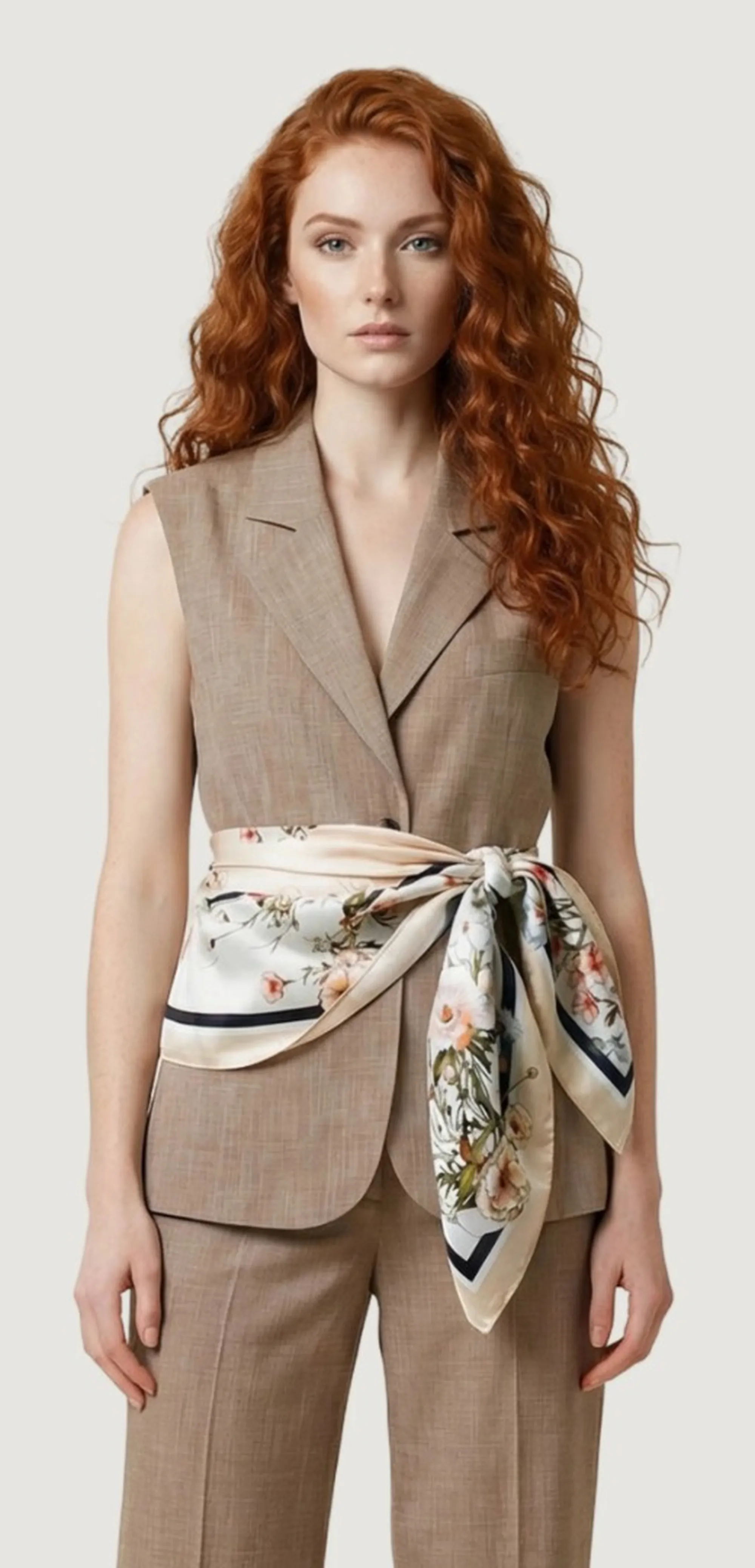 Liujo Jeans Gilet Biscotto Wa6165T332A 174007