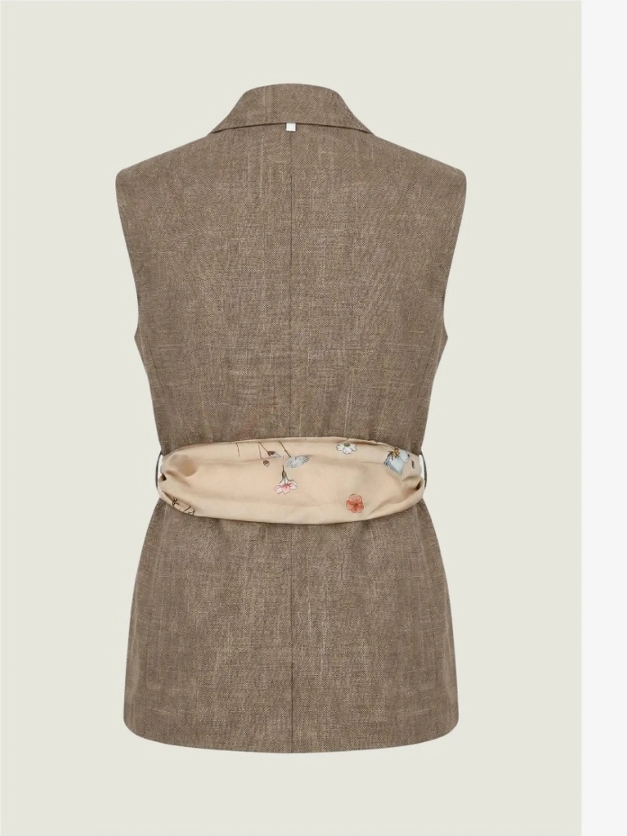 Liujo Jeans Gilet Biscotto Wa6165T332A 174010