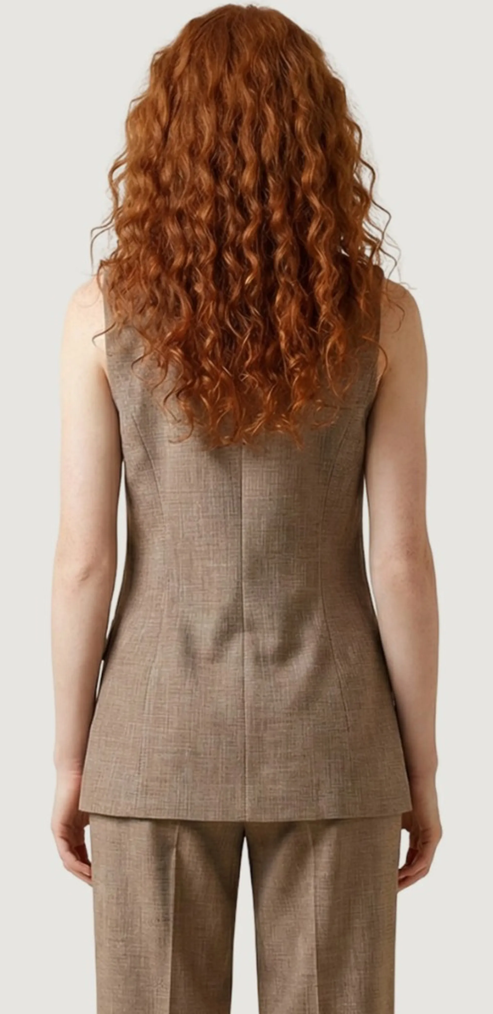 Liujo Jeans Gilet Biscotto Wa6165T332A 174011