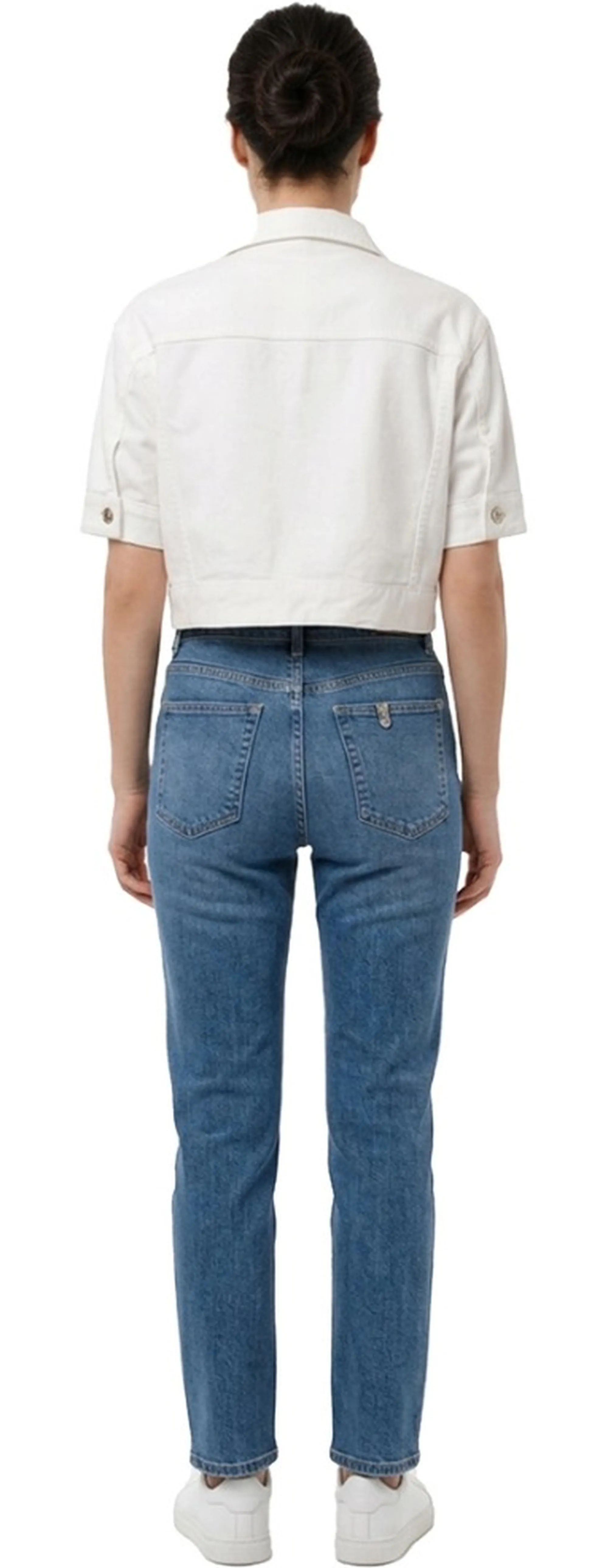 Liujo Jeans Giubbino Bianco Wa6509T1816 174371