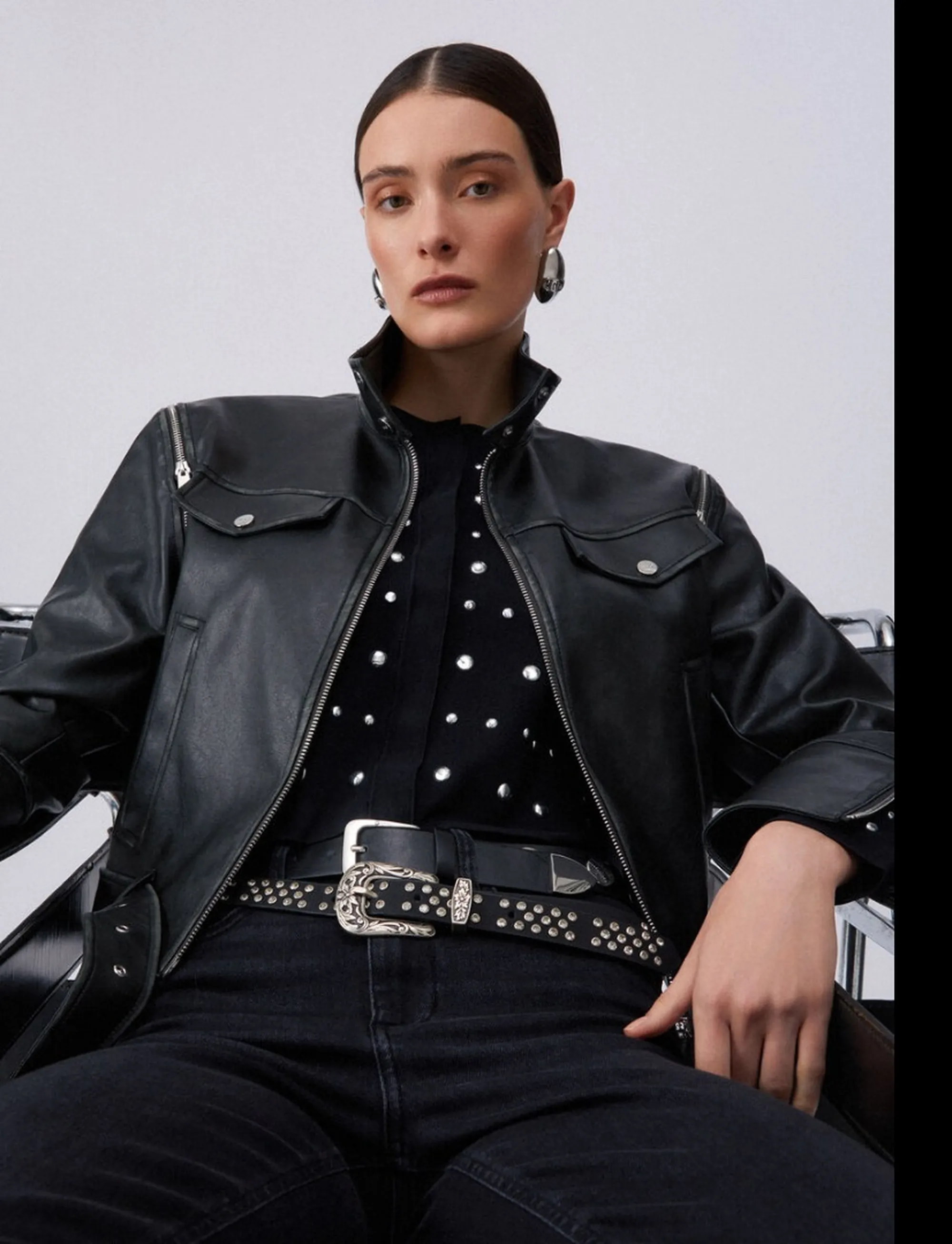 Liujo Jeans Giubbino Nero Wa6063E1106 173513