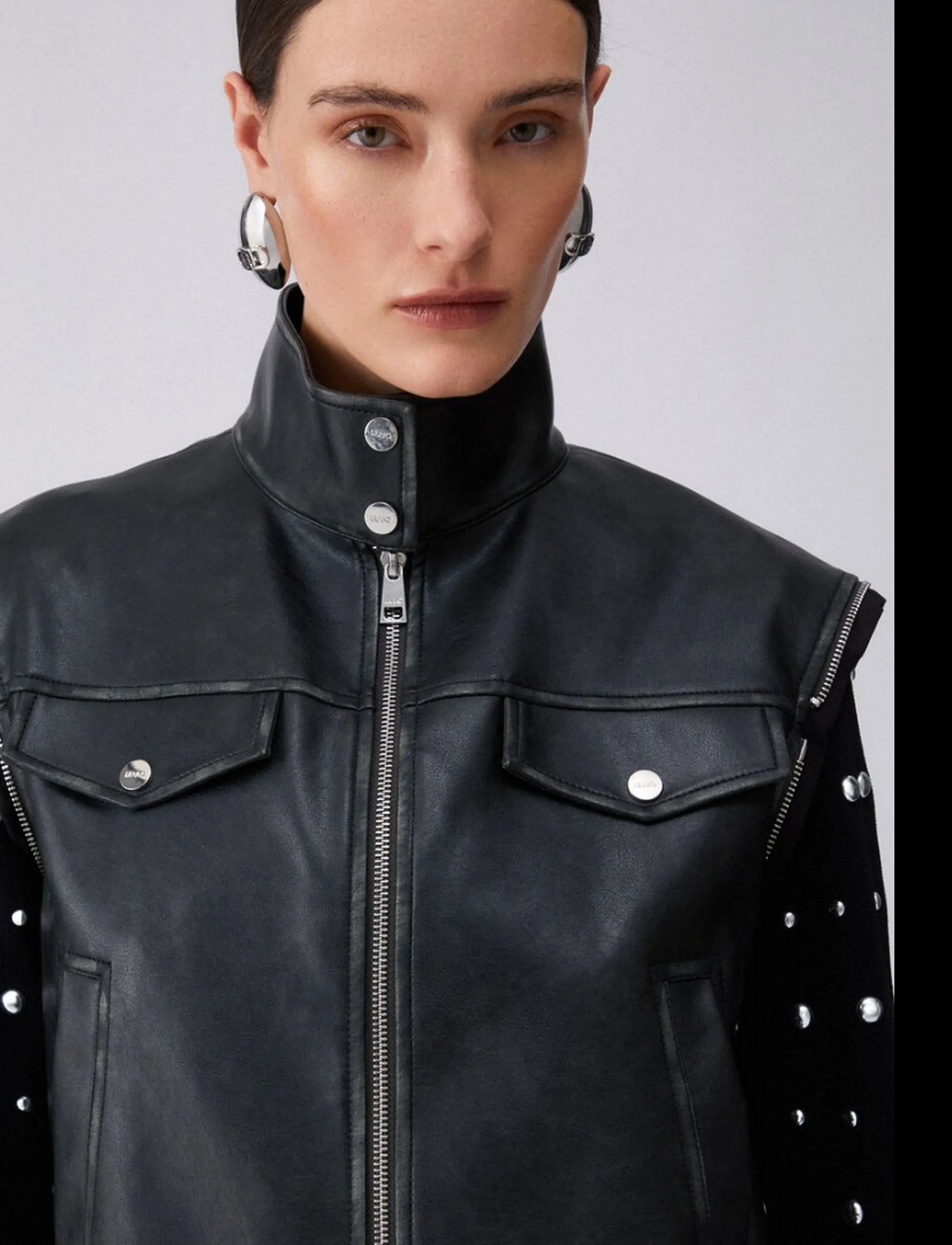 Liujo Jeans Giubbino Nero Wa6063E1106 173516