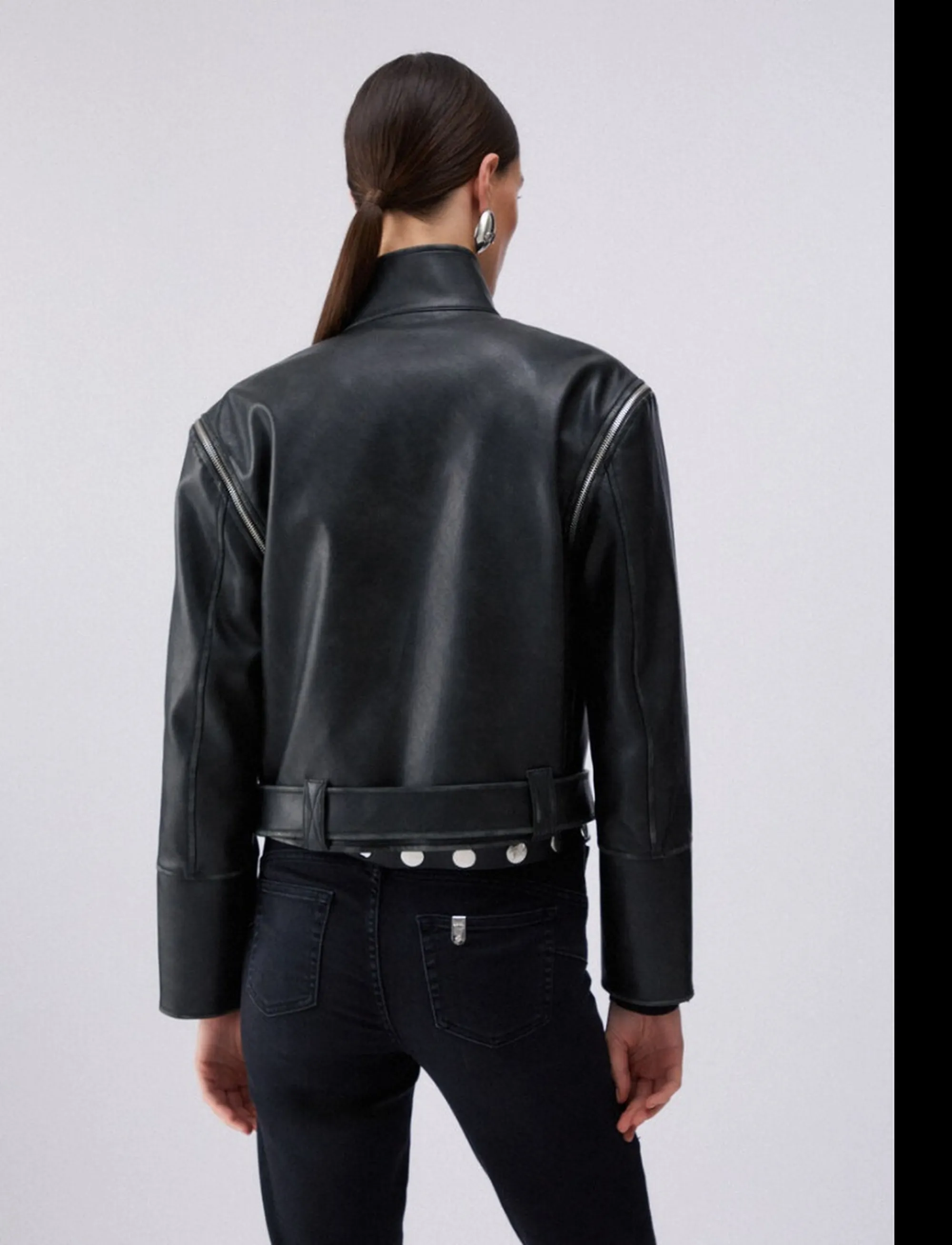 Liujo Jeans Giubbino Nero Wa6063E1106 173517