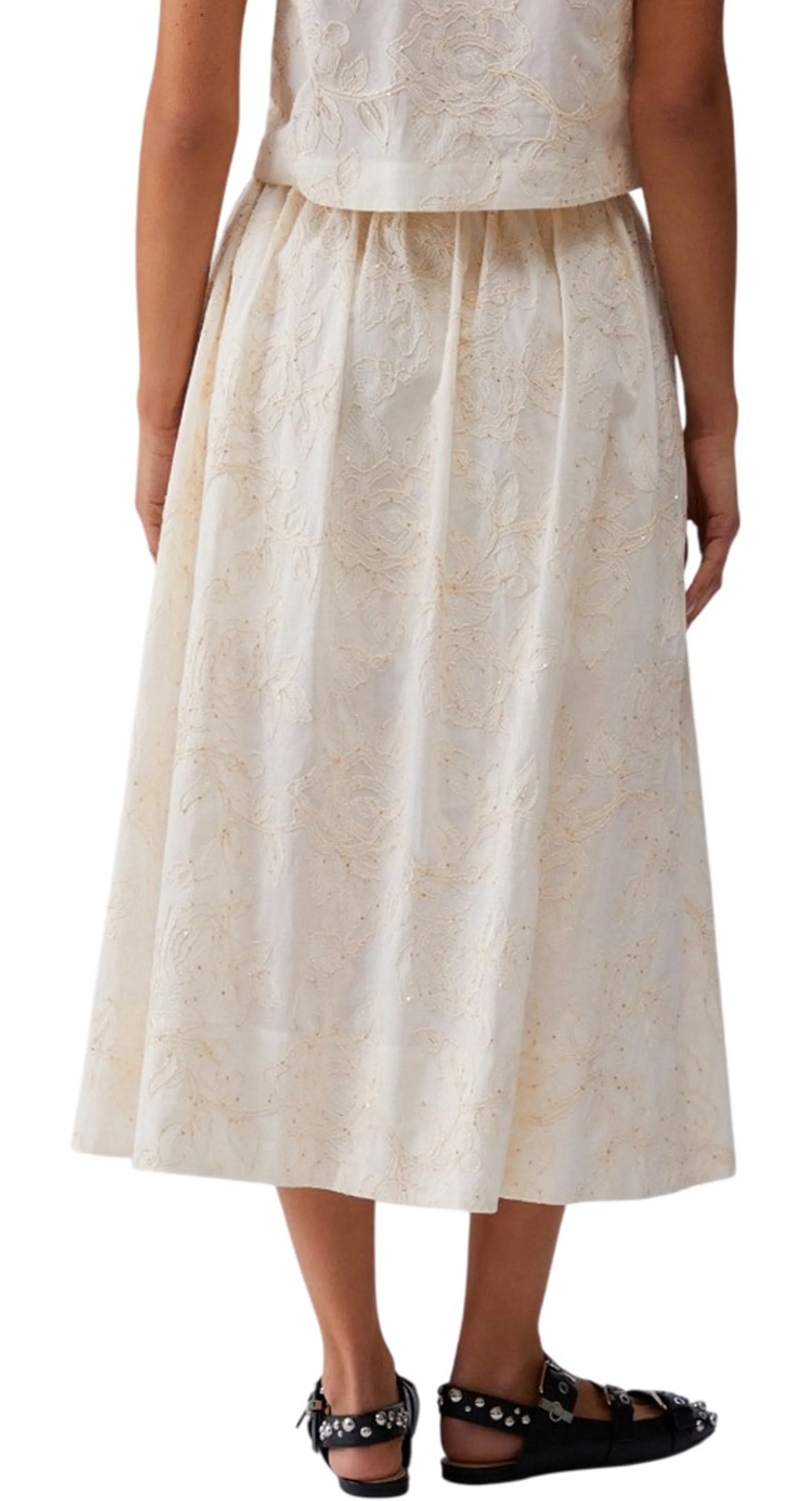 Liujo Jeans Gonna Bianco Wa6455T472A 180878