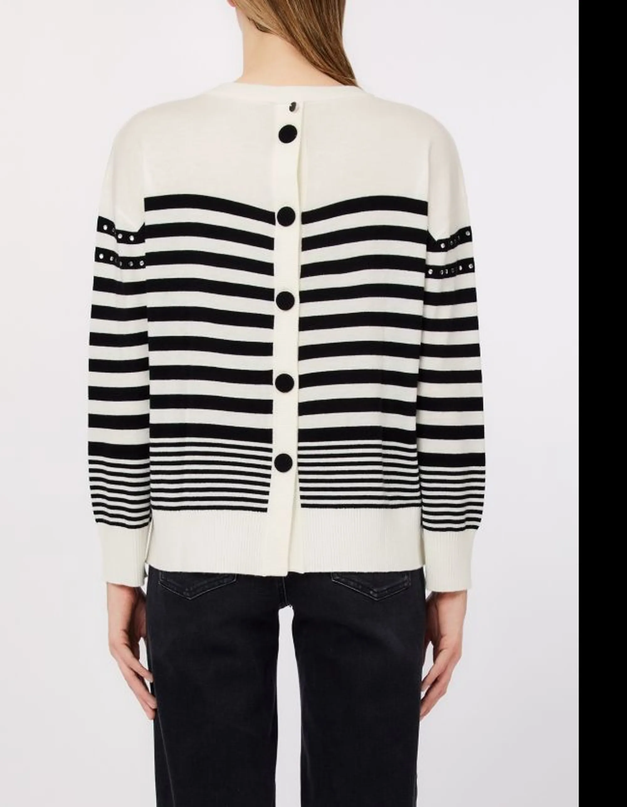 Liujo Jeans B'Sweater ' White Wa6138Ma16R 179374