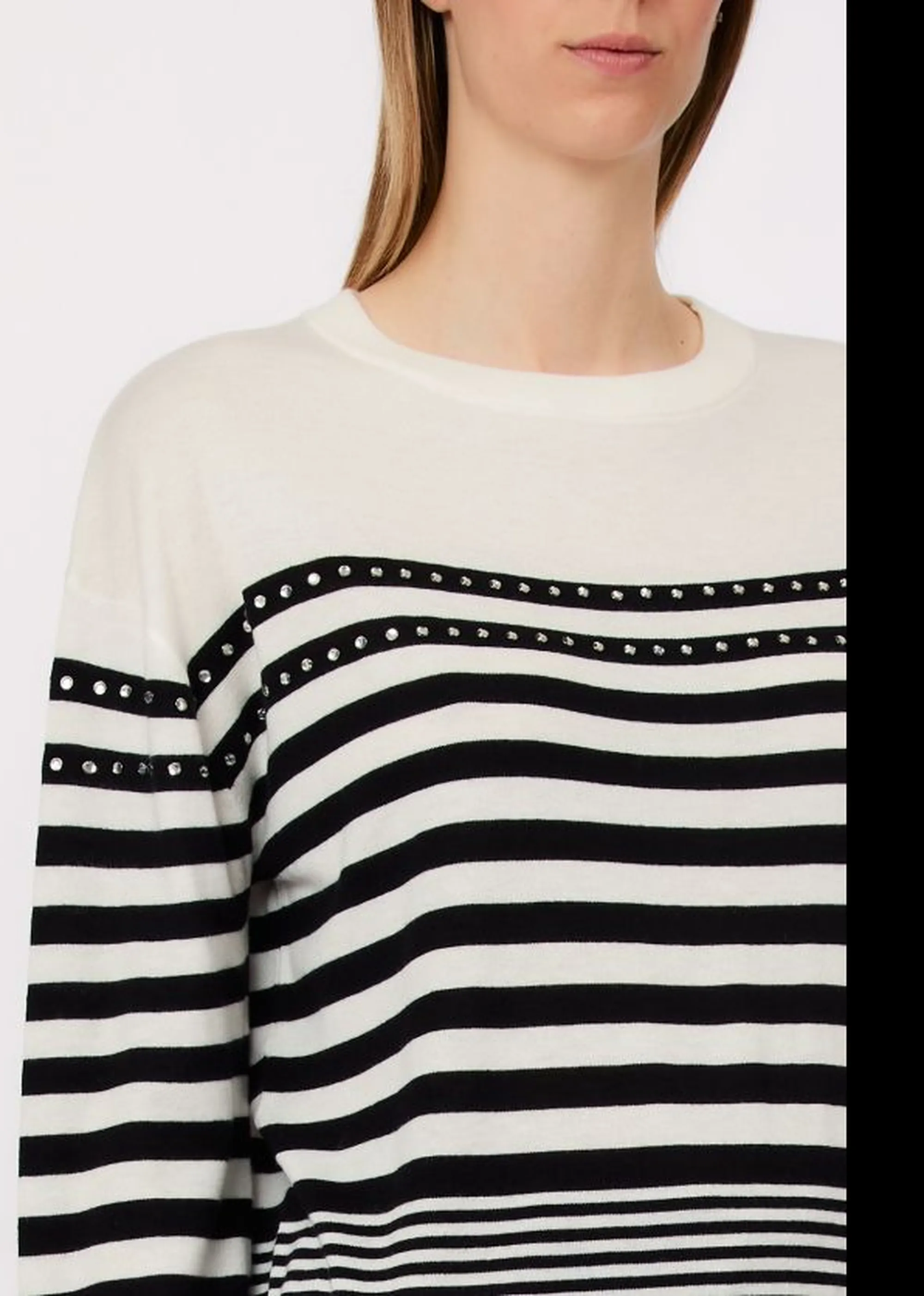 Liujo Jeans B'Sweater ' White Wa6138Ma16R 179375