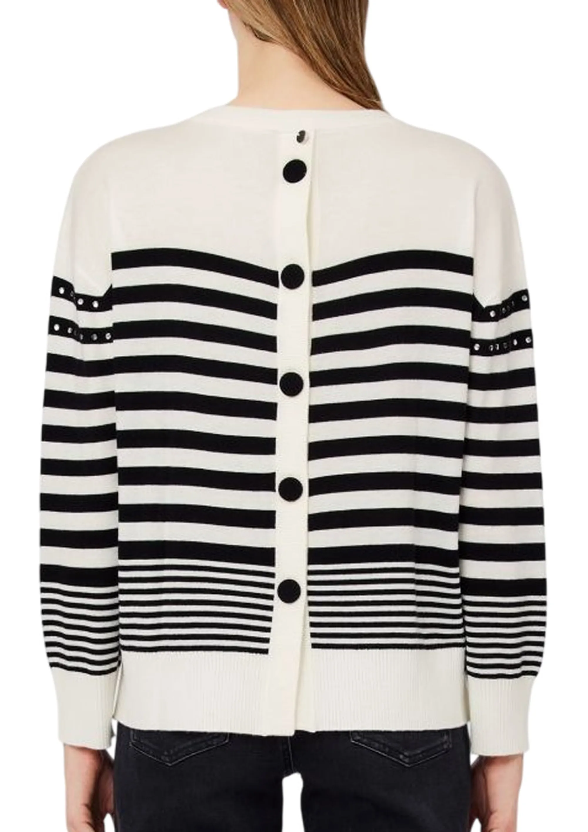 Liujo Jeans Maglia Bianco Wa6138Ma16R 180763