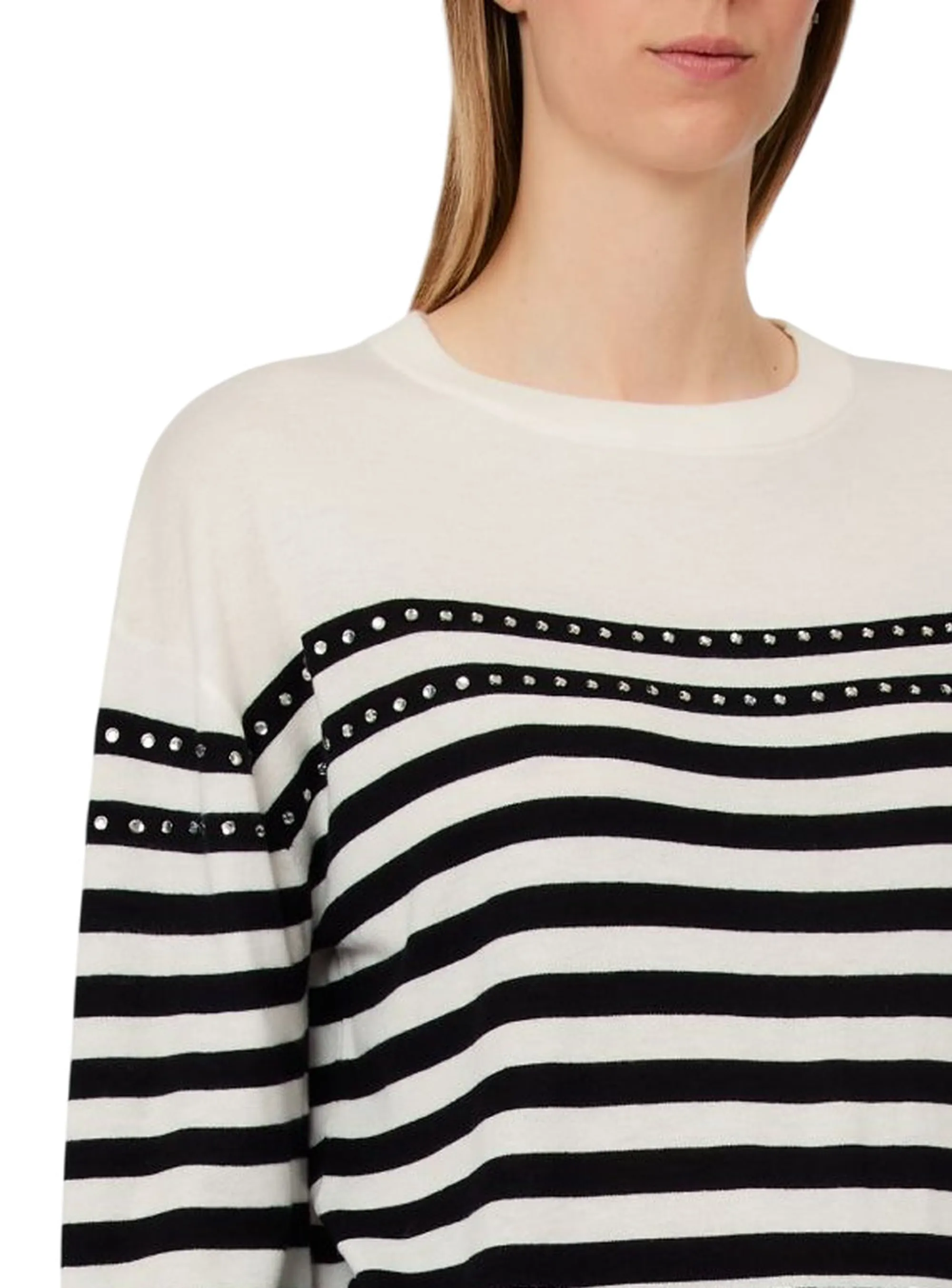 Liujo Jeans Maglia Bianco Wa6138Ma16R 180764