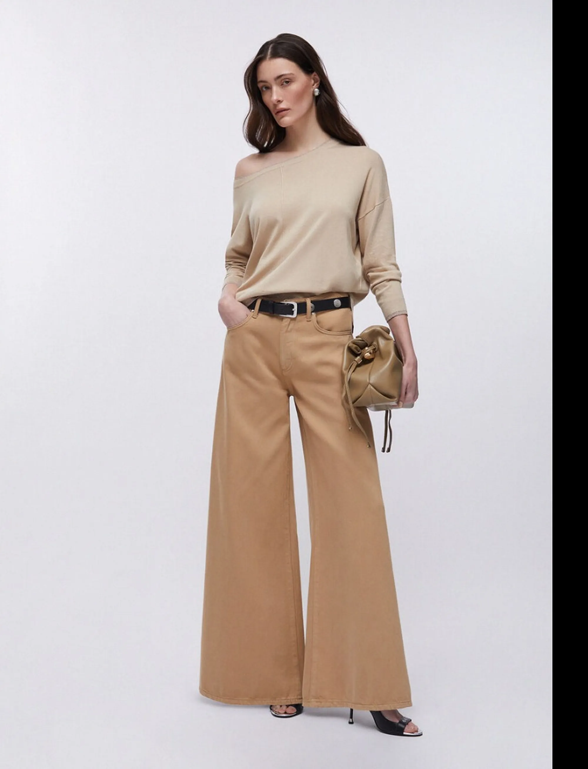 Liujo Jeans Maglia Crema Wa6283Ms49I 173888