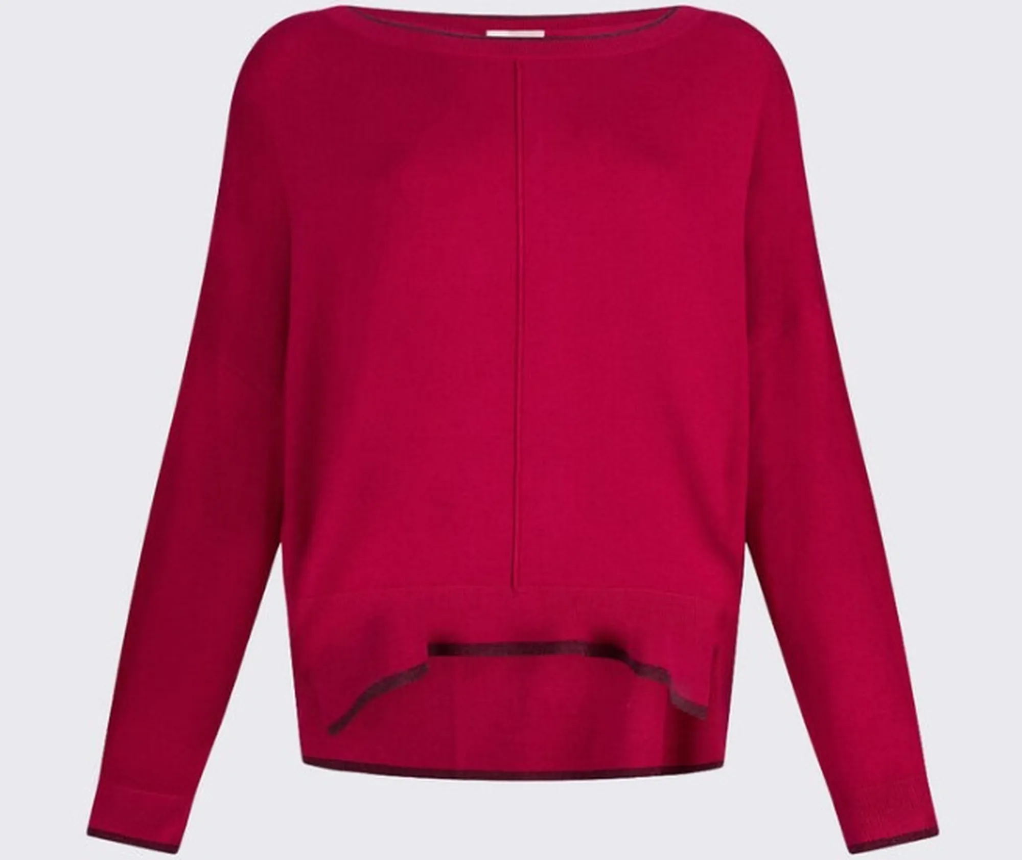 Liujo Jeans Maglia Rosso Wa6283Ms49I 173895